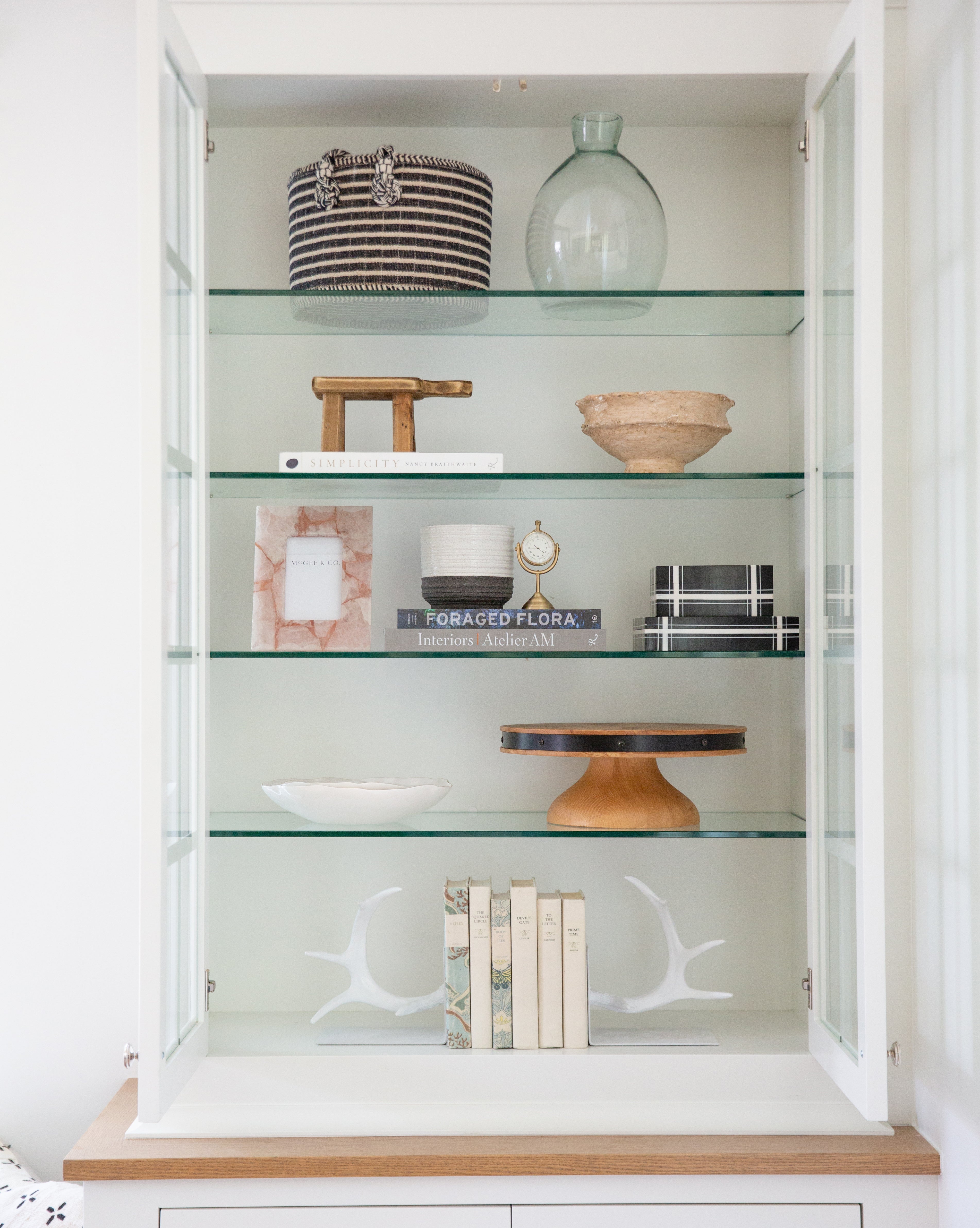 Black & White Stripe Baskets