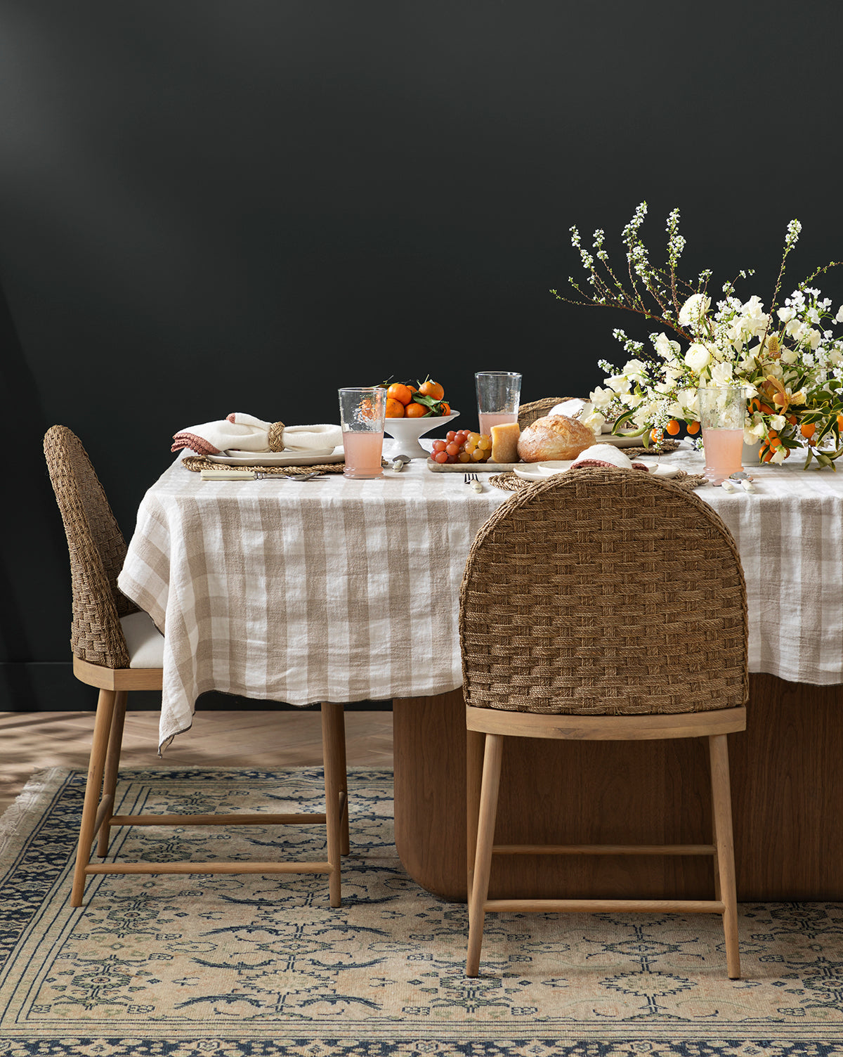 Charlie Check Tablecloth