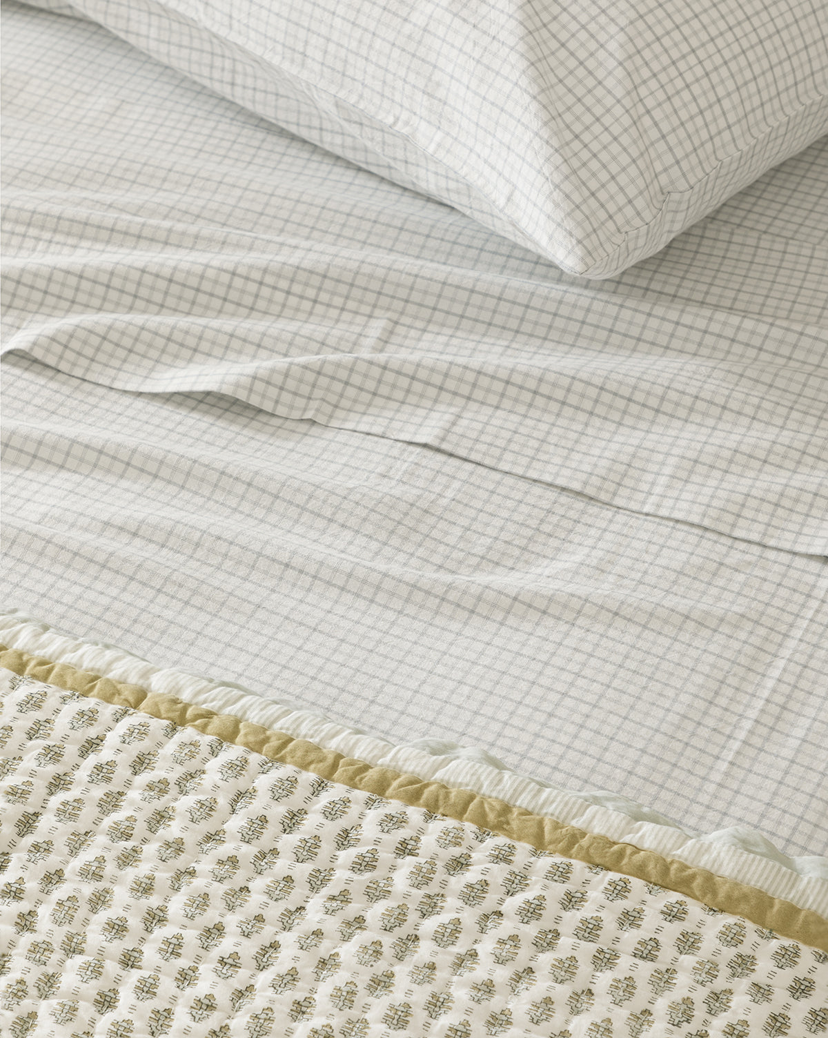 Nell Blue Twin Kids Sheet Set