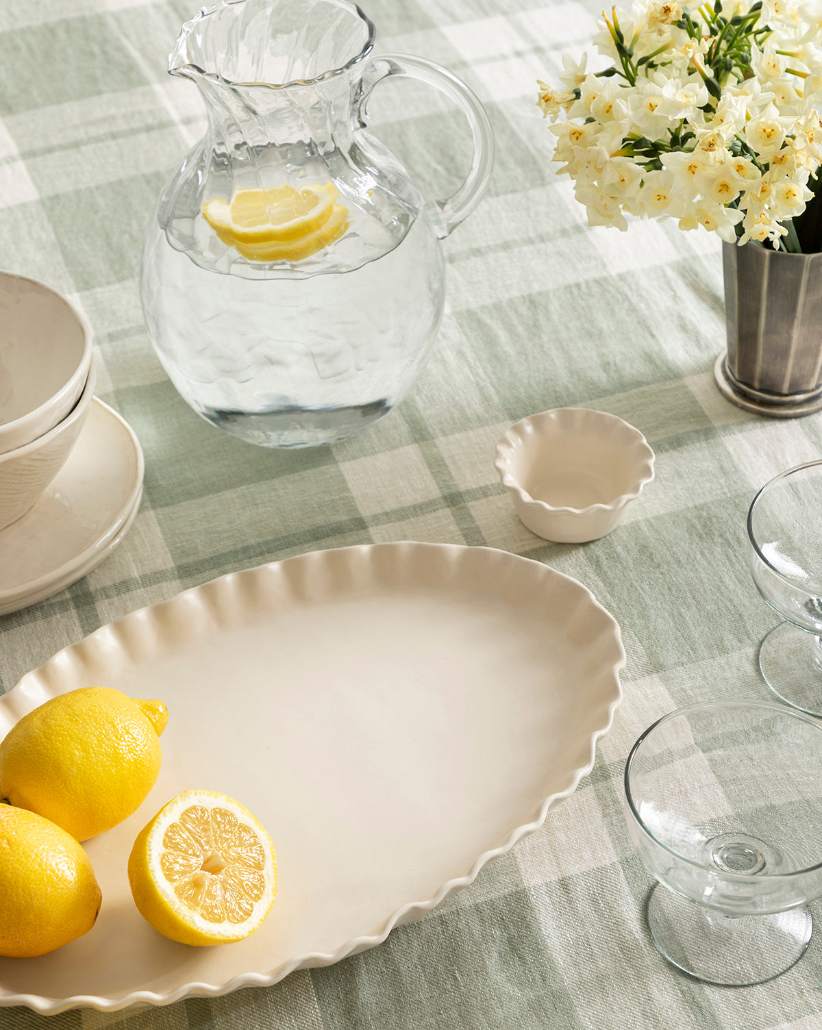 Felix Plaid Tablecloth