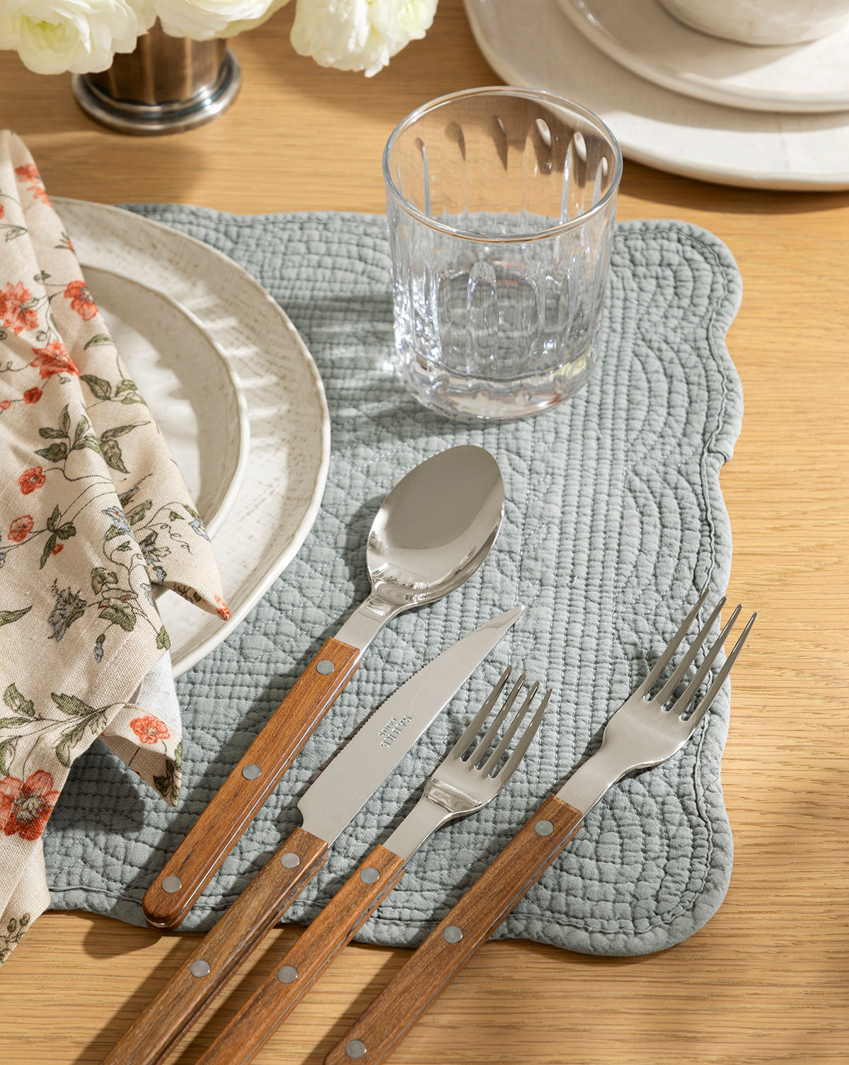 Bistrot Teak Flatware by Sabre