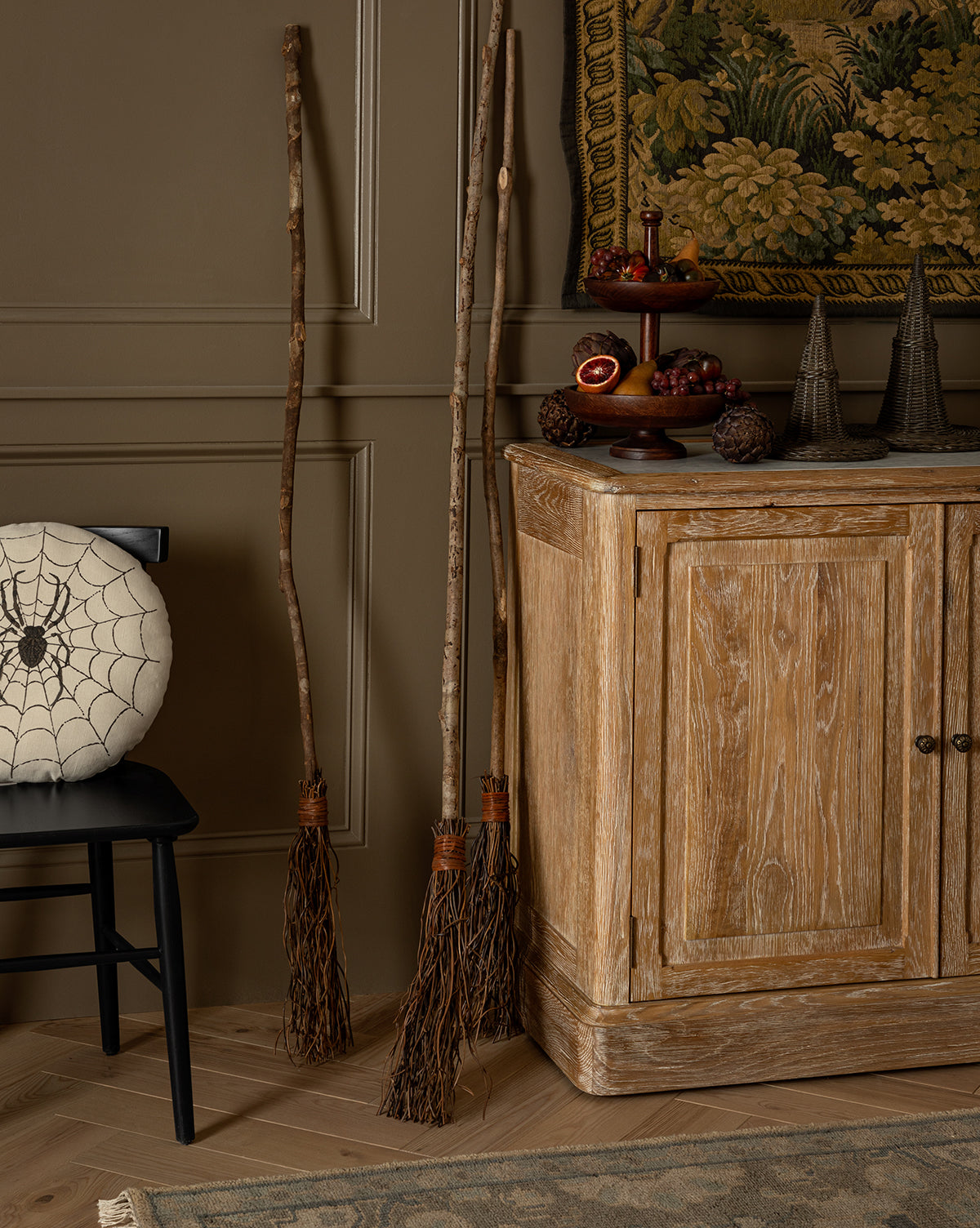 Witch's Broom (Set of 2)