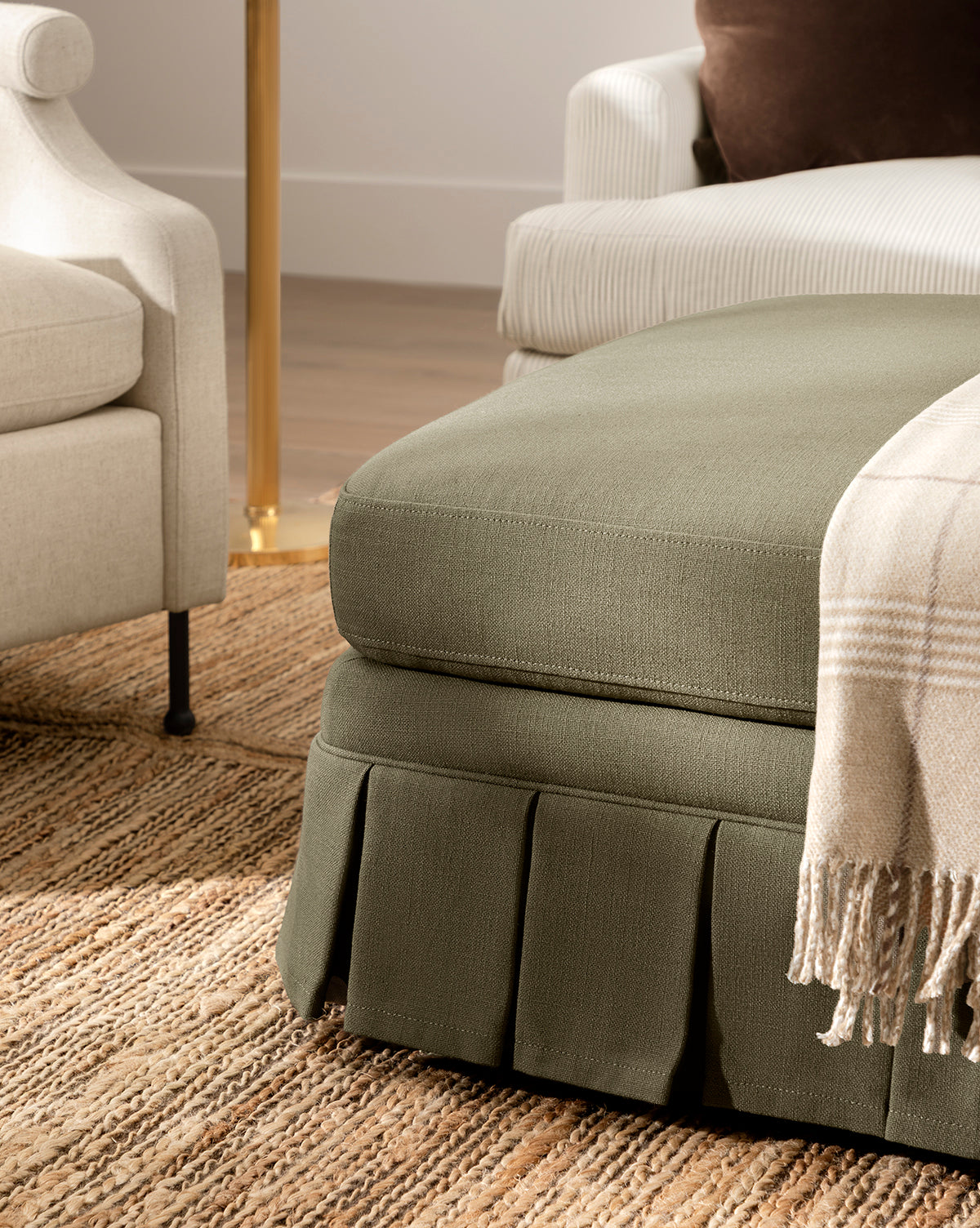 Louisa Ottoman (Ready to Ship)