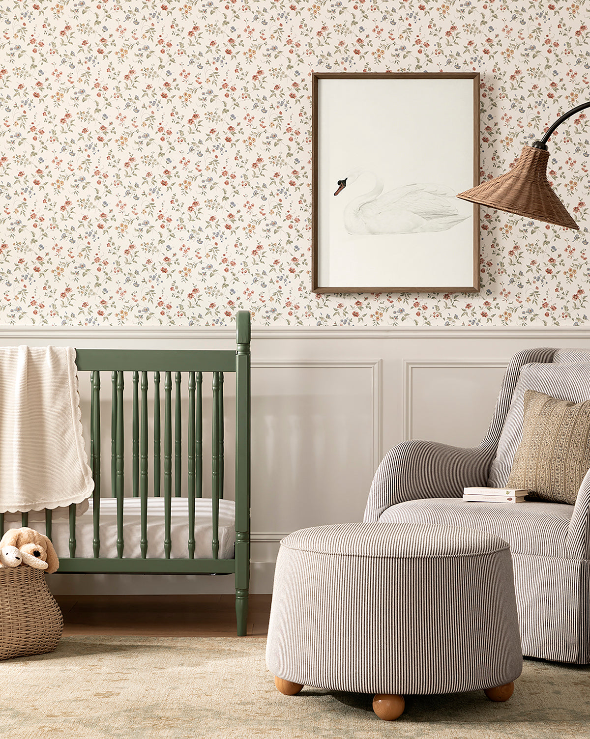 Kittredge Floral Wallpaper