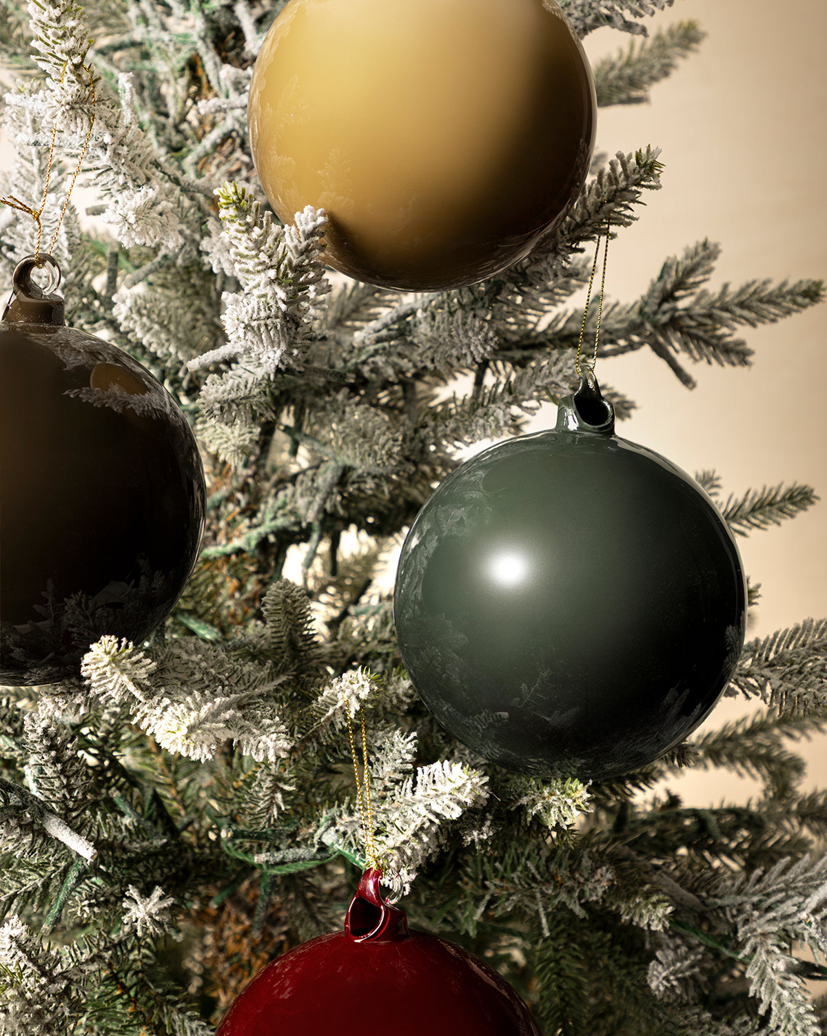 Soft lighting and a neutral background highlight their festive shine—ideal for holiday decor, by McGee & Co.