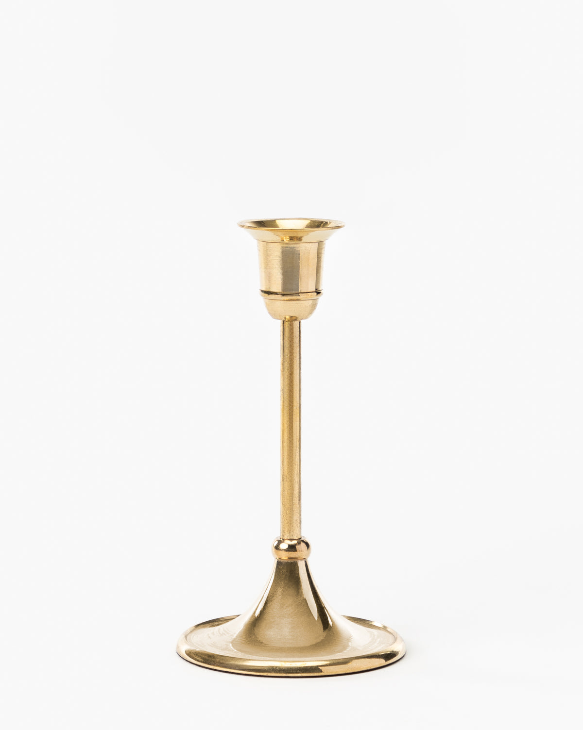 Adeline Brass Taper Holder