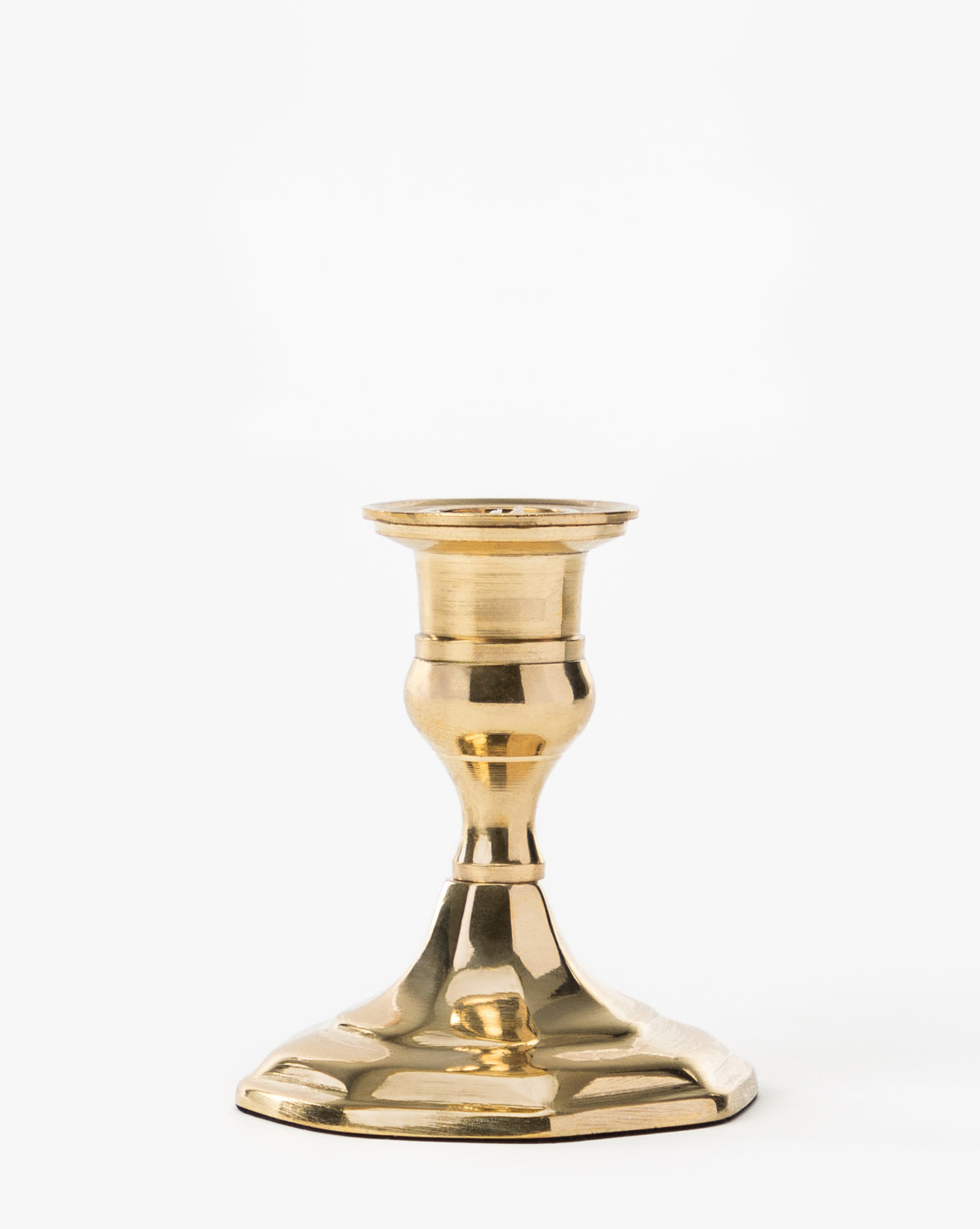 Adeline Brass Taper Holder