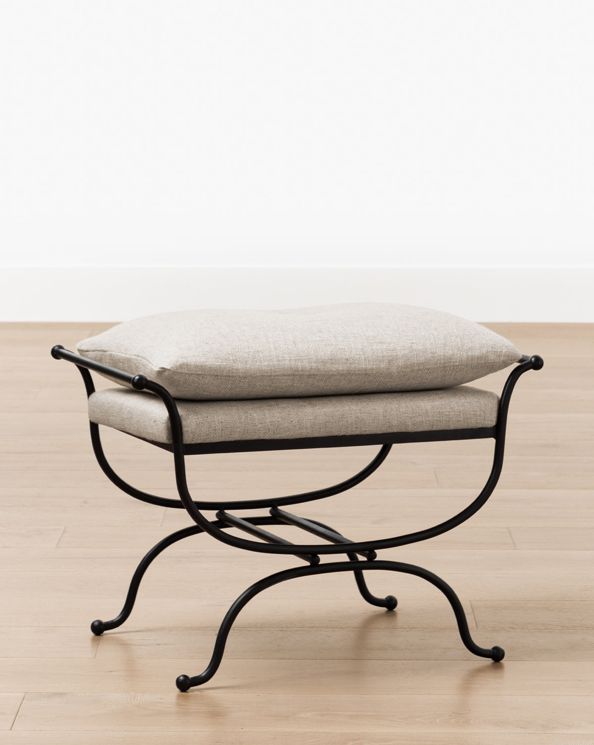 McGee & Co. stool seat for extra living room seating