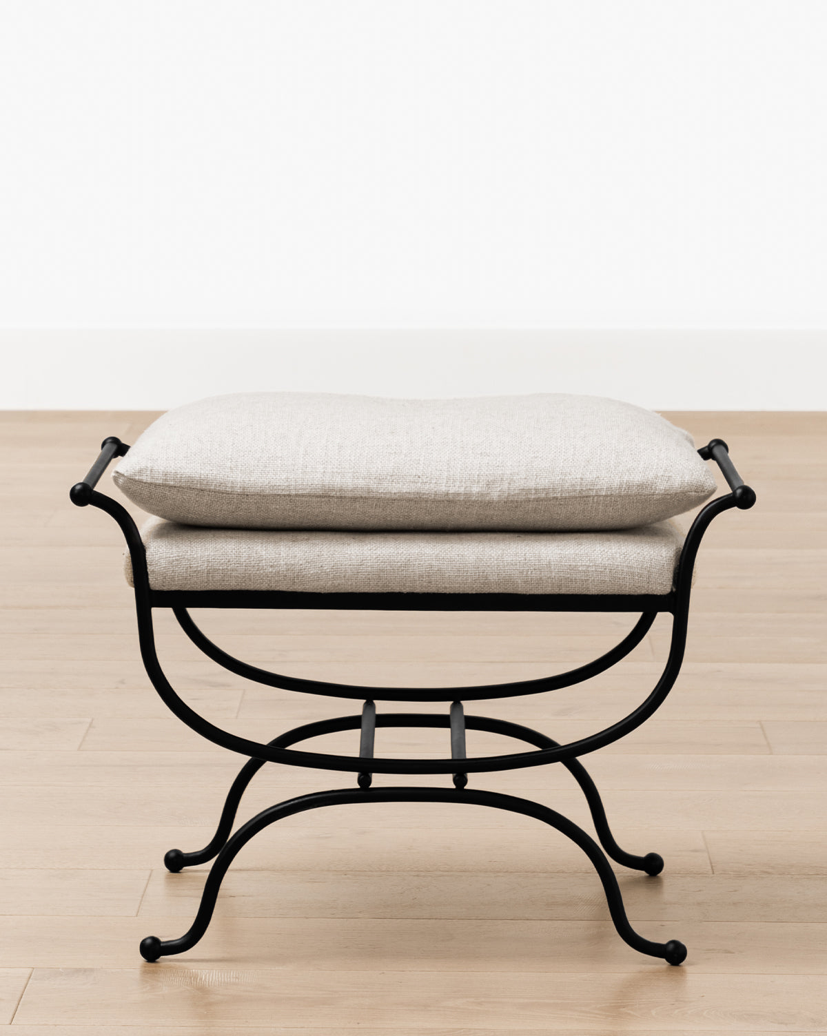 McGee & Co. stool seat for extra living room seating