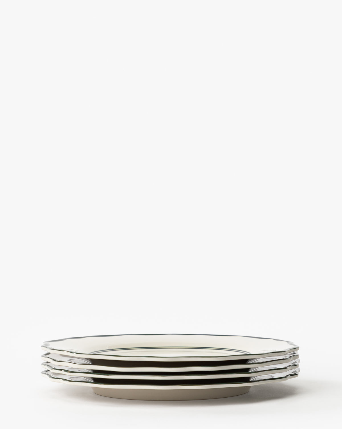 McGee & Co. melamine plates for outdoor dining.