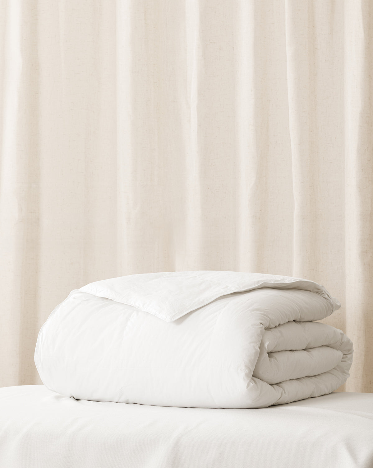 Down style Duvet insert custom designed for elegant bedding from McGee & Co.