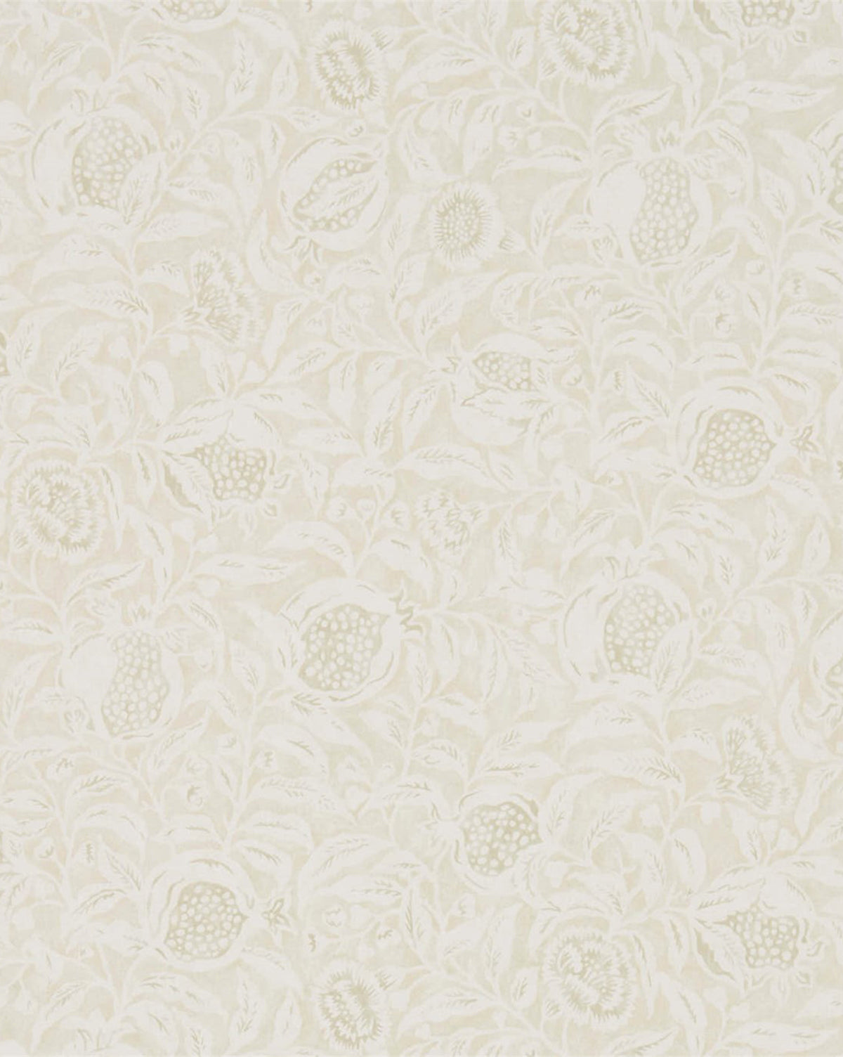 Wallpaper in soft stone hues with botanical and floral motifs for a charming, collected look by McGee & Co.