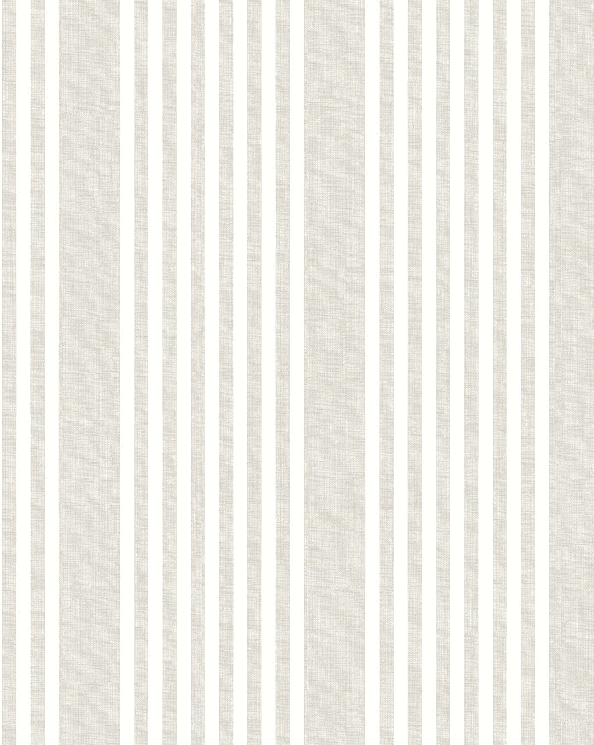Certainly! Here’s your sentence with the exact string McGee & Co. blended at the end: Ayla Striped Wallpaper by York Wallcoverings features cream and white vertical stripes of varying widths on a textured background, creating a minimalist, modern, and timeless look perfect for any space. McGee & Co.