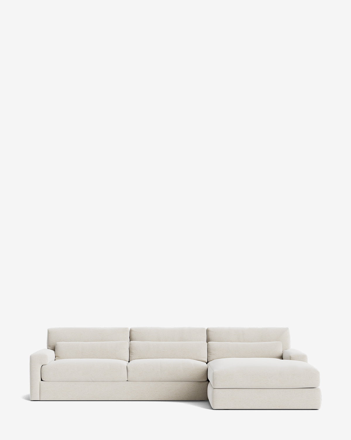 Beckstead Chaise Sectional 128"