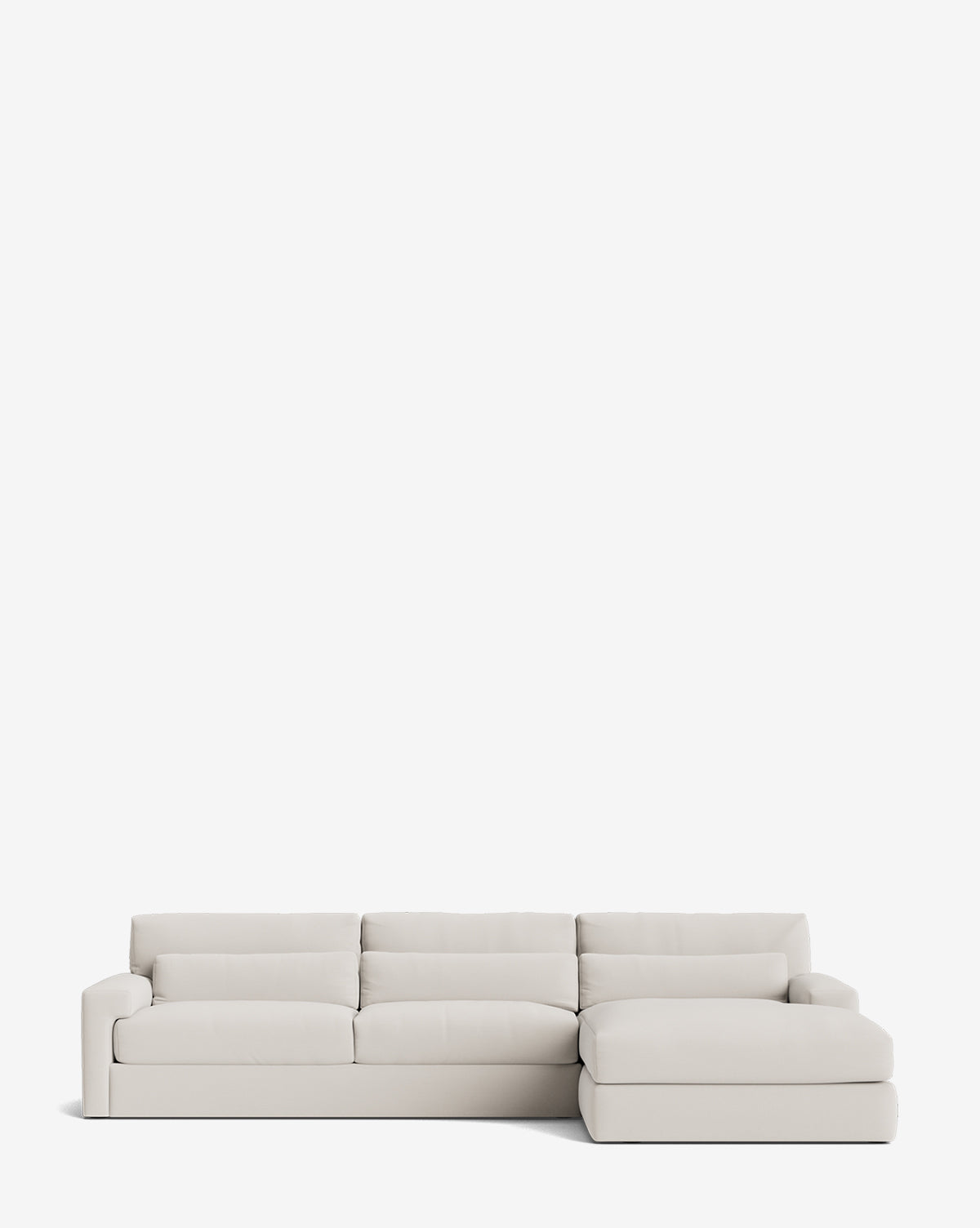Beckstead Chaise Sectional 128"