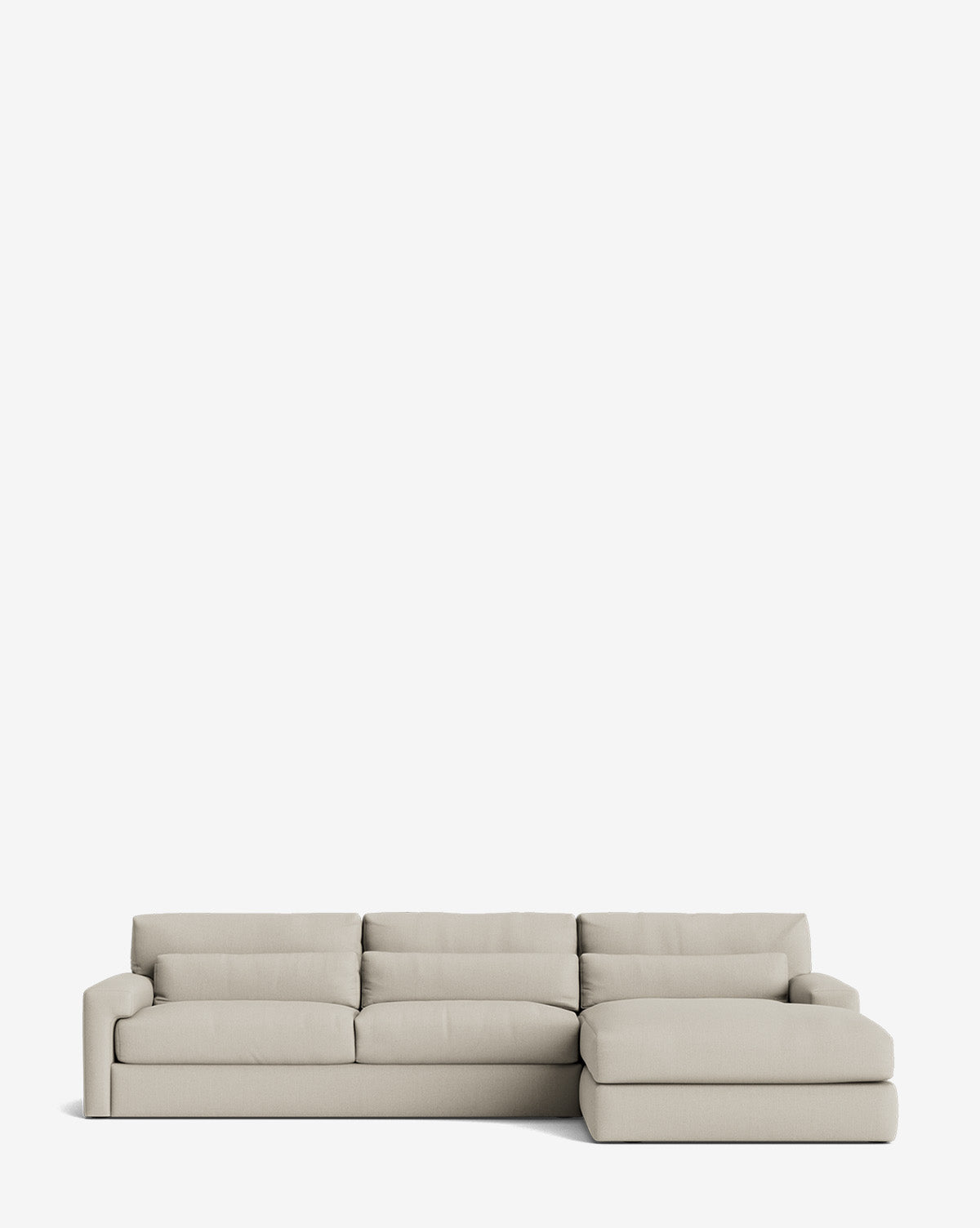Beckstead Chaise Sectional 128"