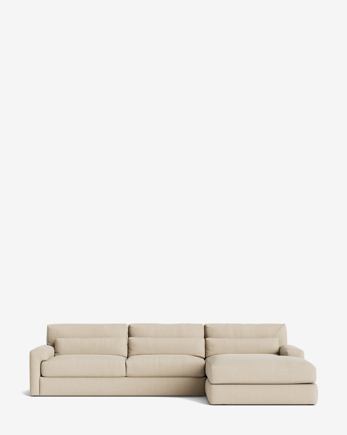 Beckstead Chaise Sectional 128"