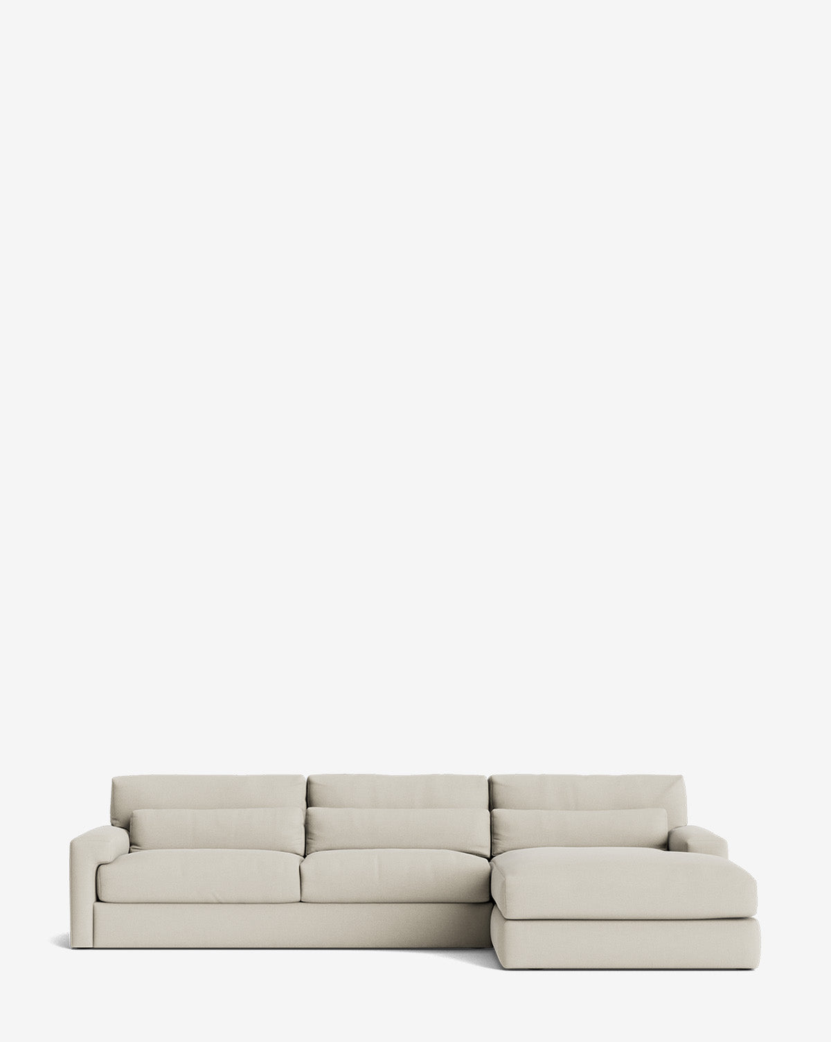 Beckstead Chaise Sectional 128"