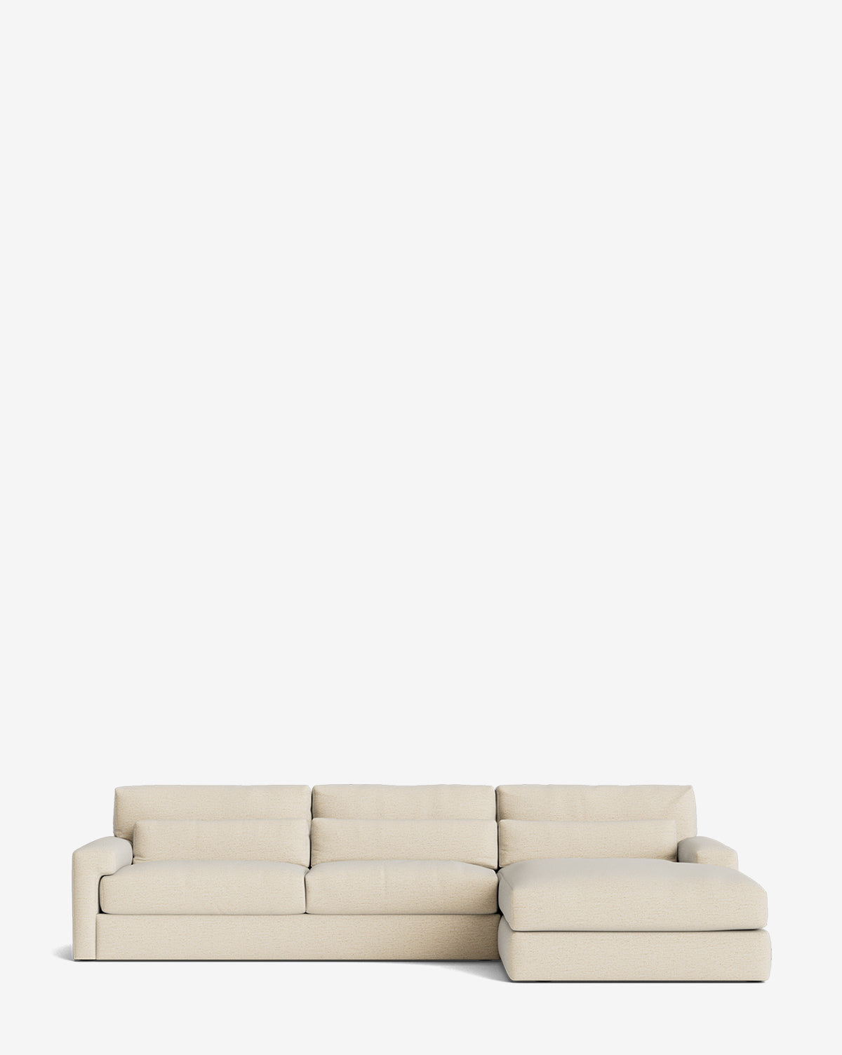 Beckstead Chaise Sectional 128"