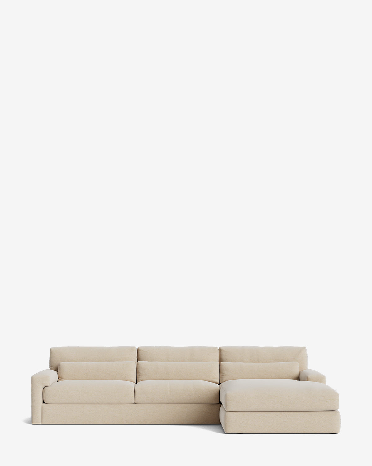 Beckstead Chaise Sectional 128"