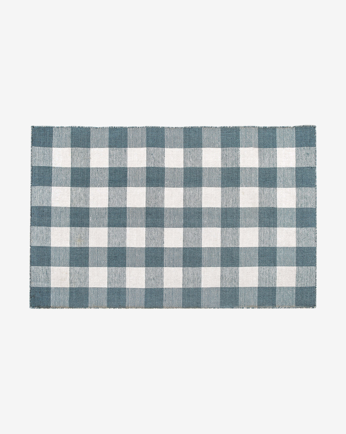 Belleville Blue Handwoven Indoor/Outdoor Rug