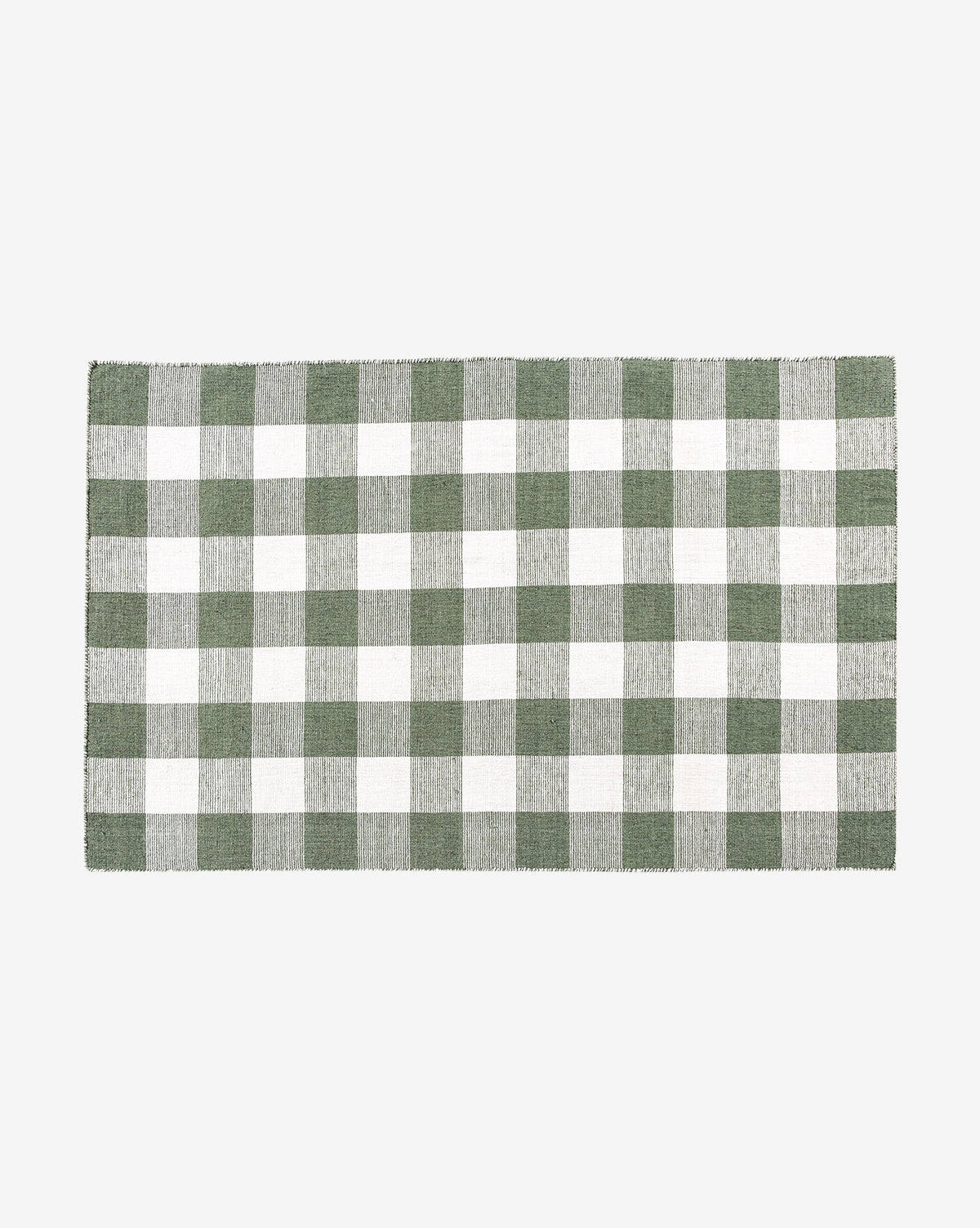 Belleville Green Handwoven Indoor/Outdoor Rug