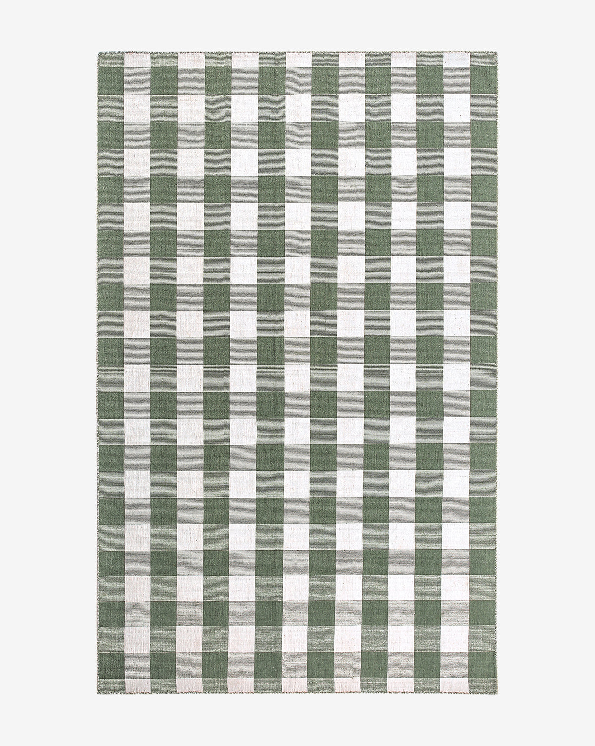Belleville Green Handwoven Indoor/Outdoor Rug