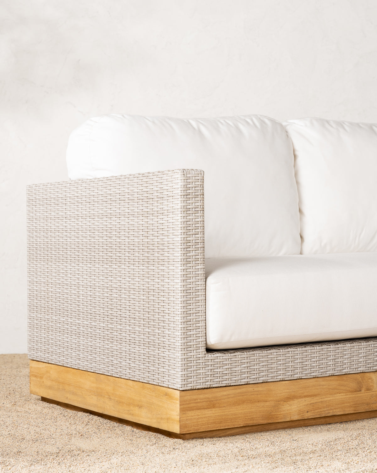 Berdine Wicker Outdoor Sofa