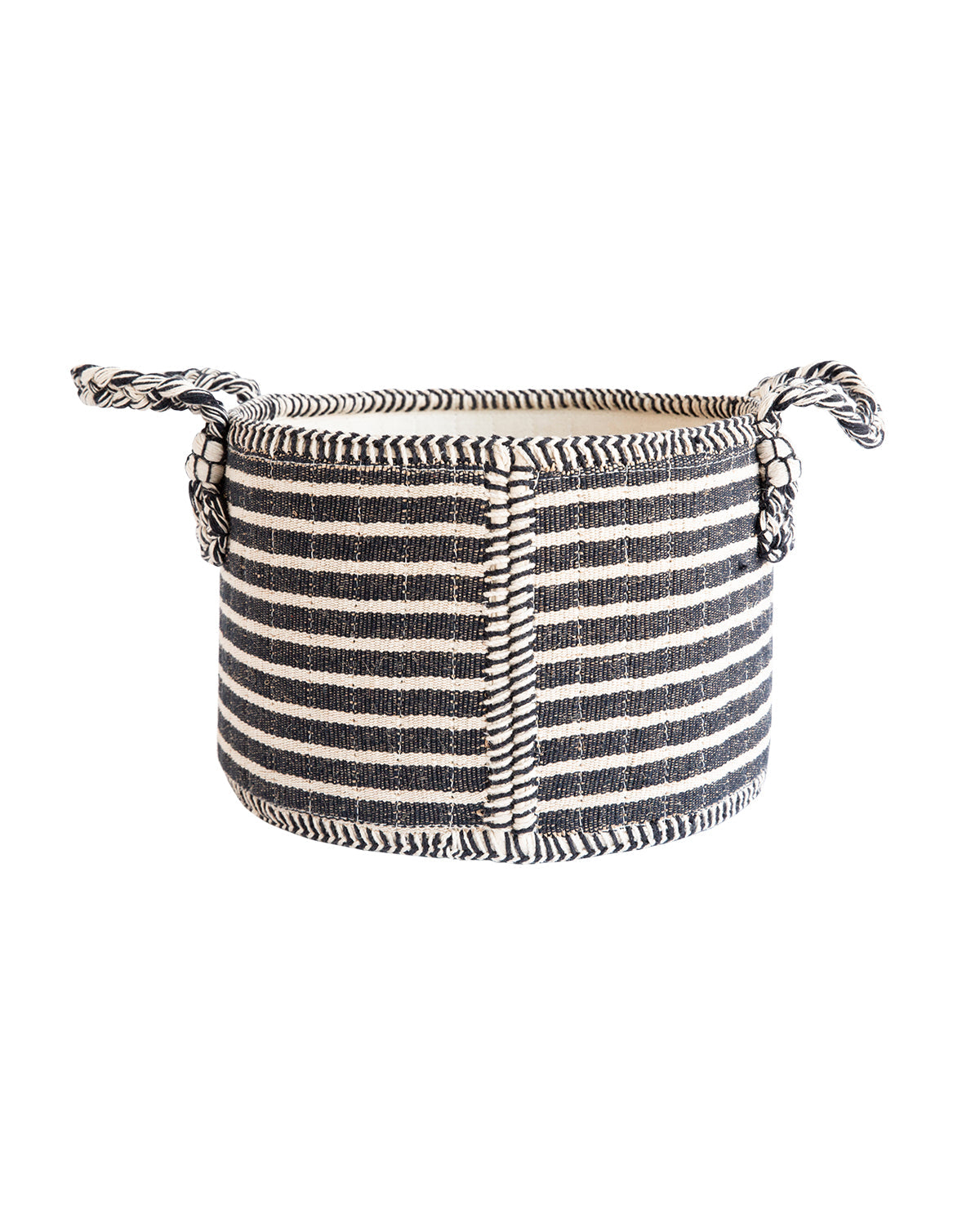 Black & White Stripe Baskets