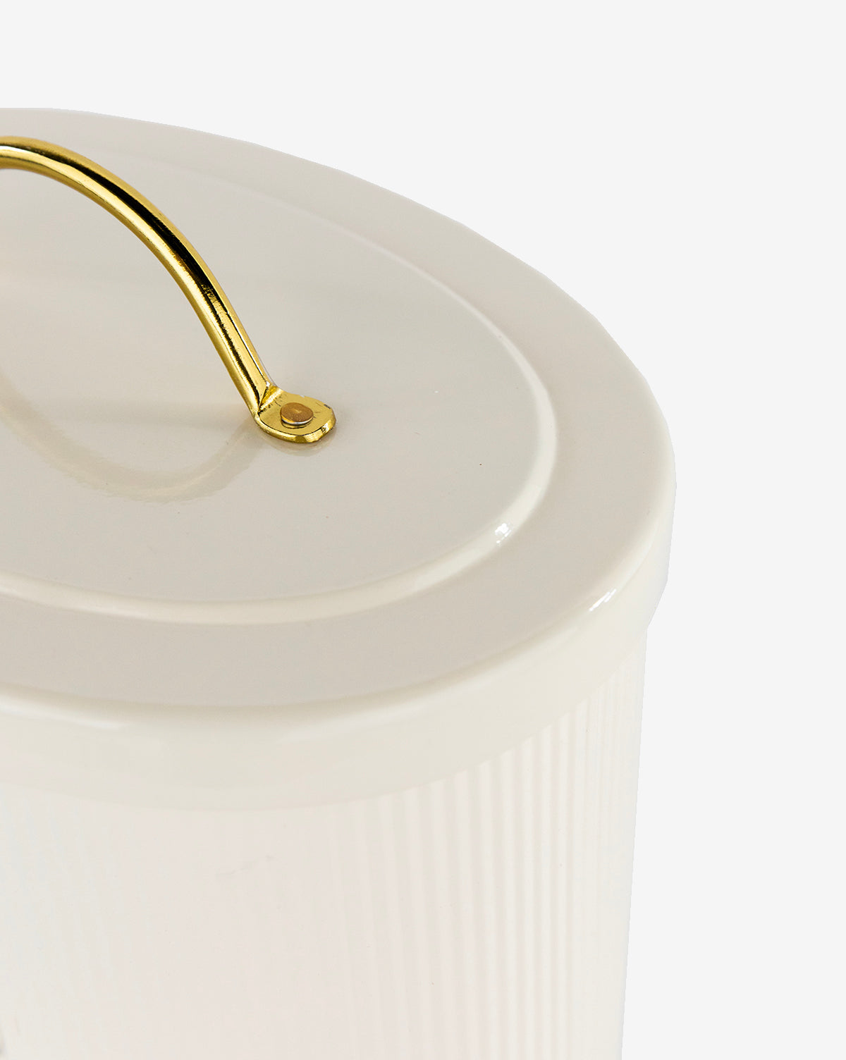 Brass Detailed Metal Bread Box