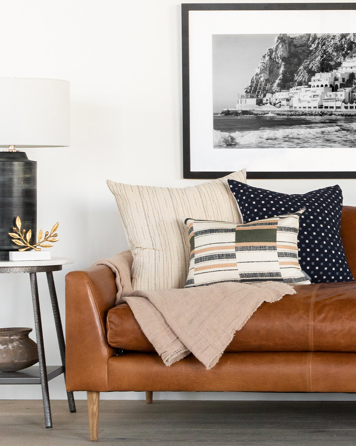 Keegan Mixed Stripe Pillow Cover