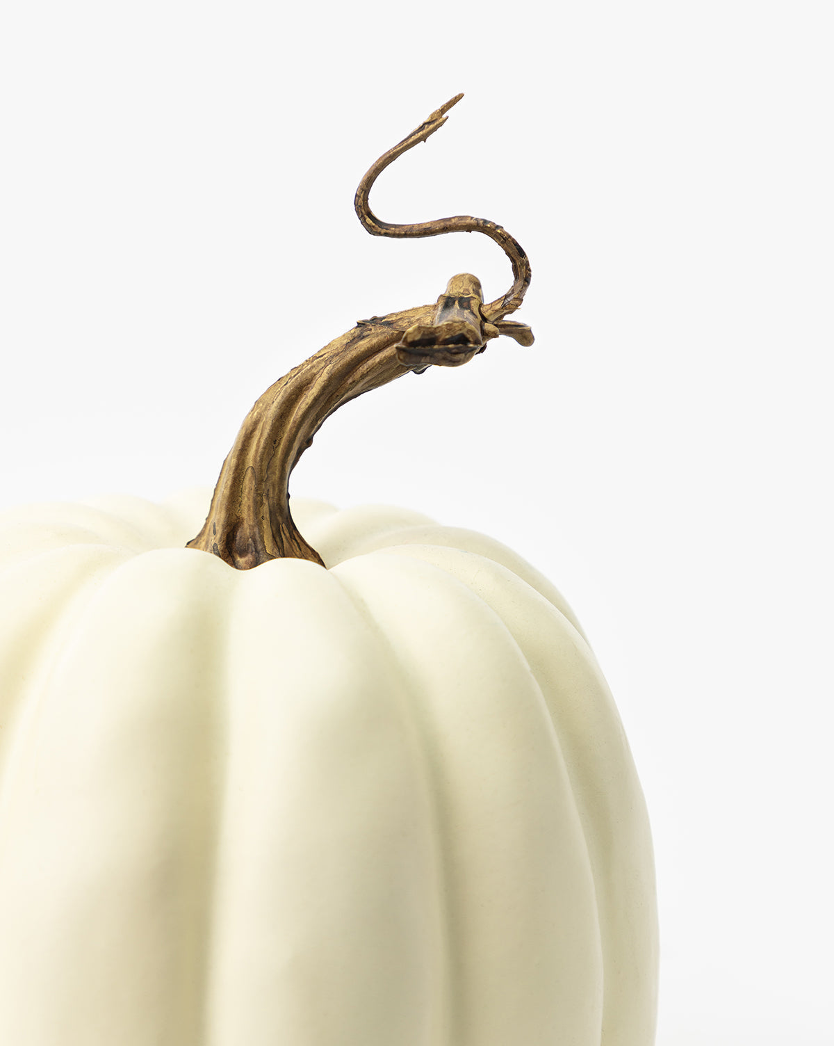Creamy White Faux Pumpkin