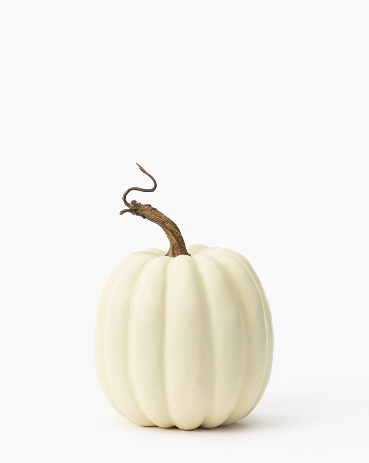 Creamy White Faux Pumpkin