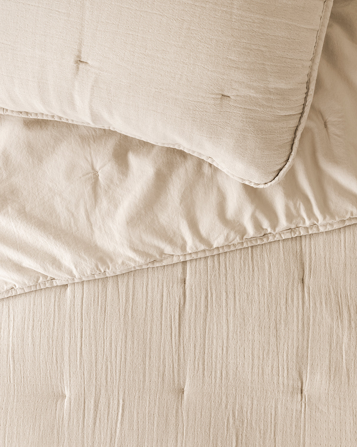 Daniela Cotton Gauze Quilt & Shams Set