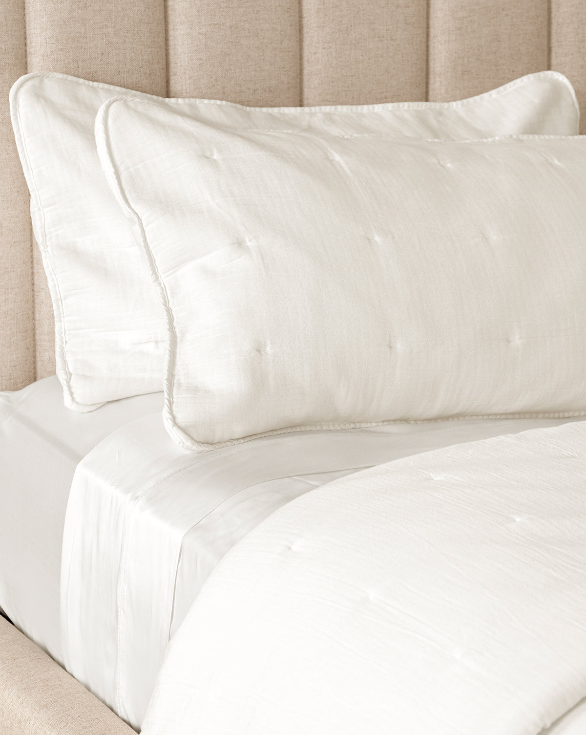 Daniela Cotton Gauze Quilt & Shams Set