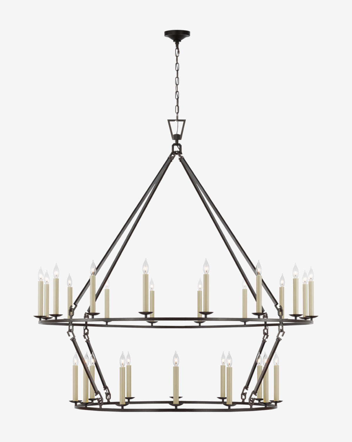Darlana Two-Tiered Ring Chandelier