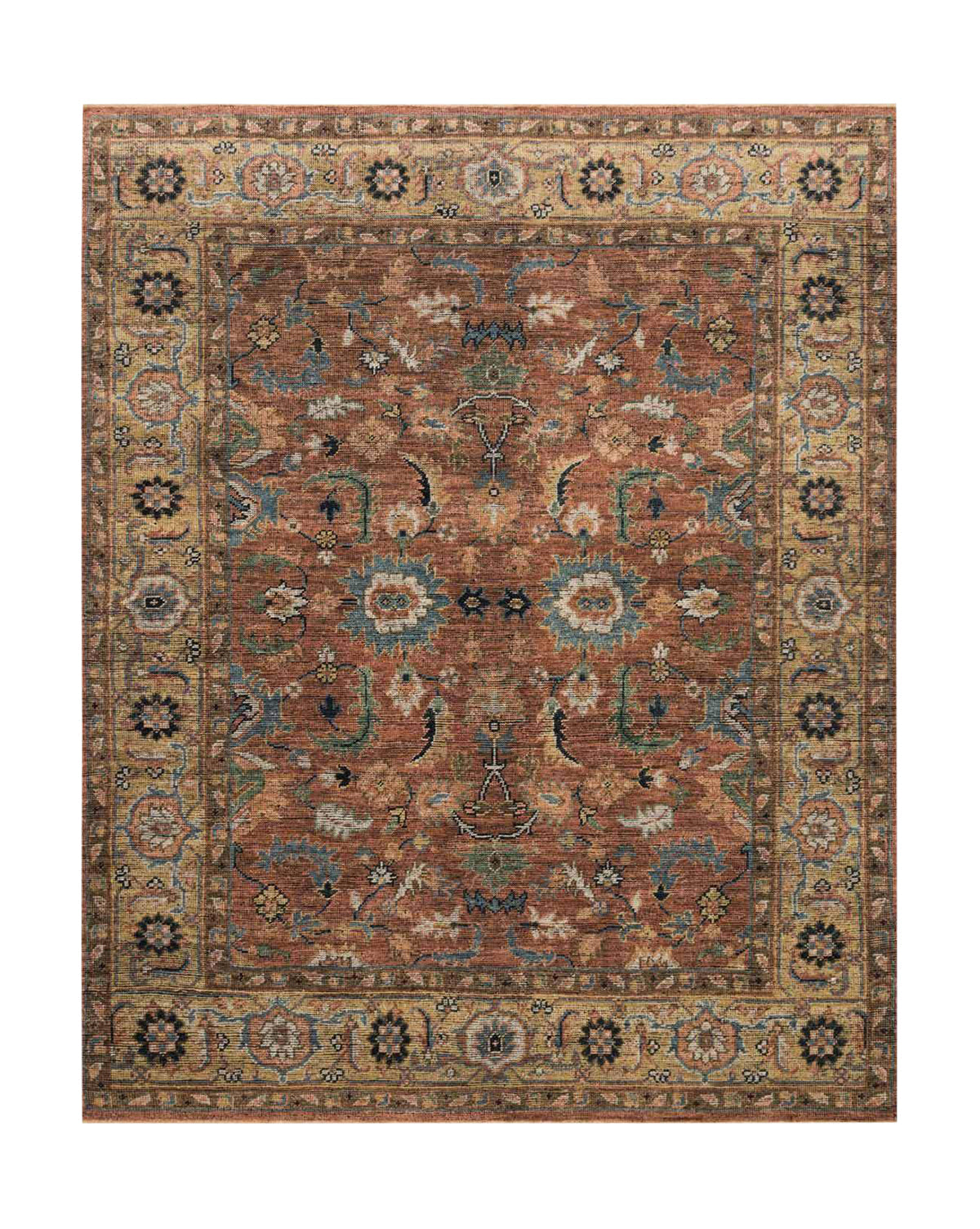 Delhi Hand-Knotted Wool Rug