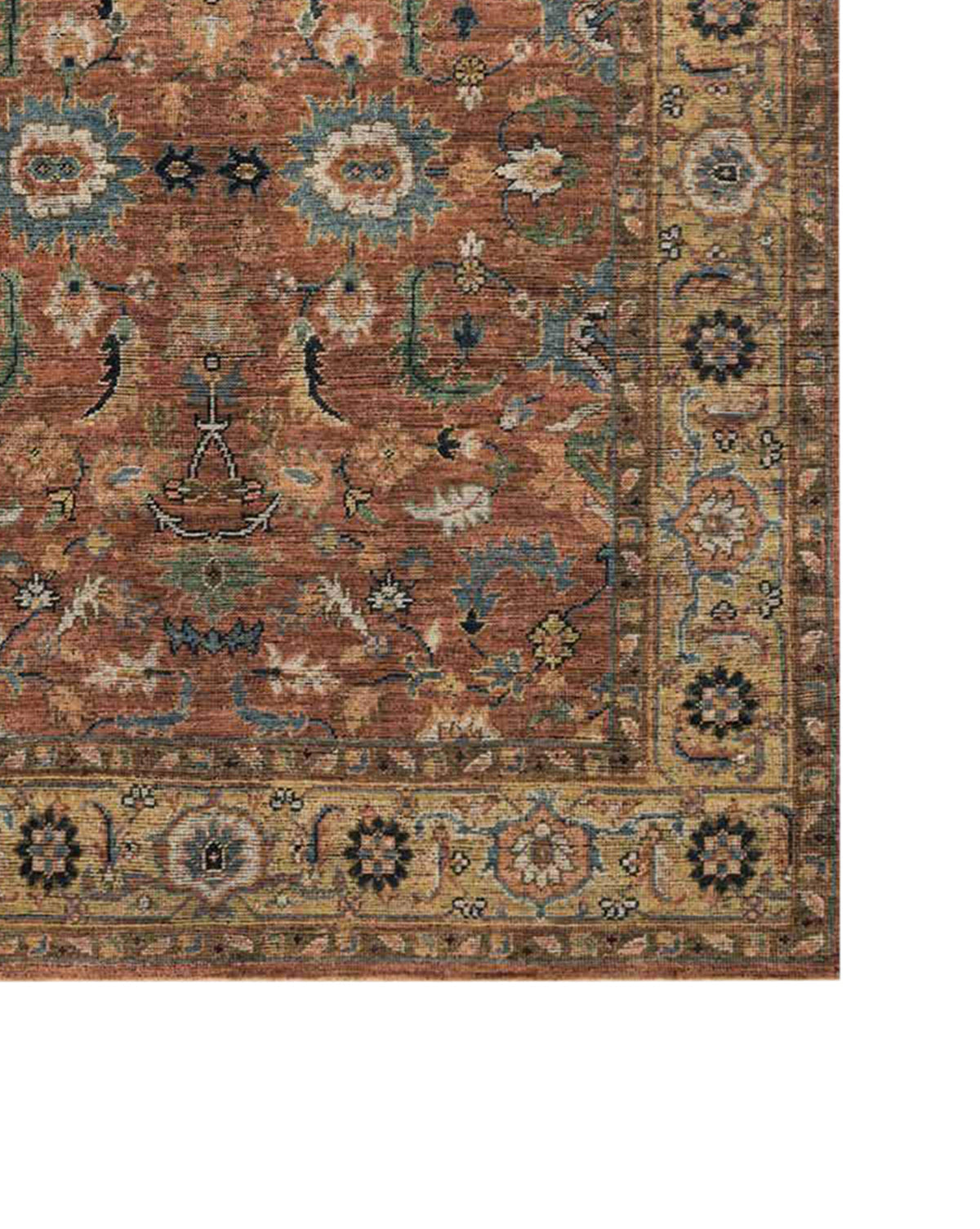 Delhi Hand-Knotted Wool Rug