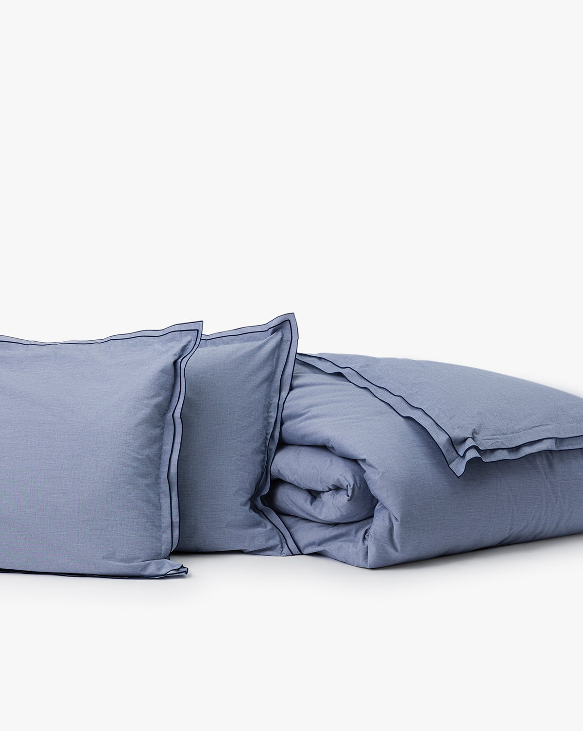 Devlin Chambray Duvet Cover & Sham Set