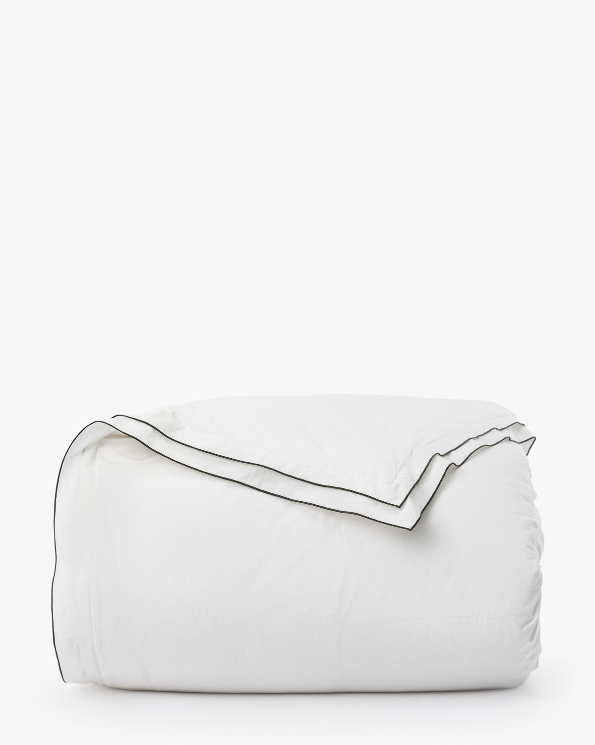 Devlin White Duvet Cover