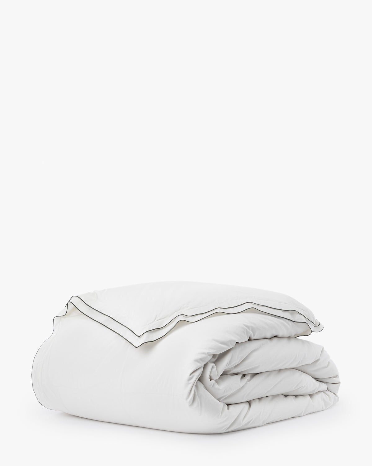 Devlin White Duvet Cover