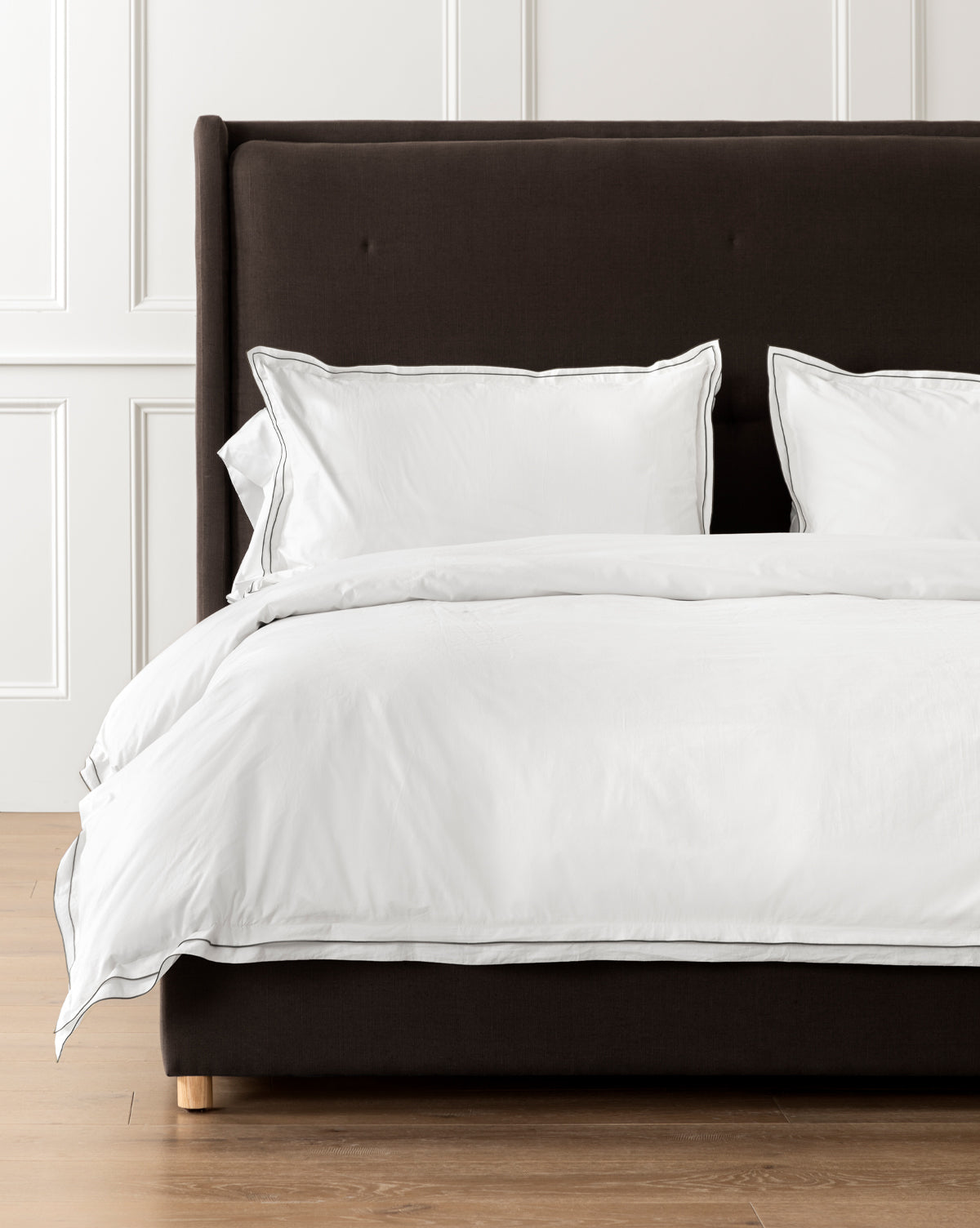 Devlin White Duvet Cover