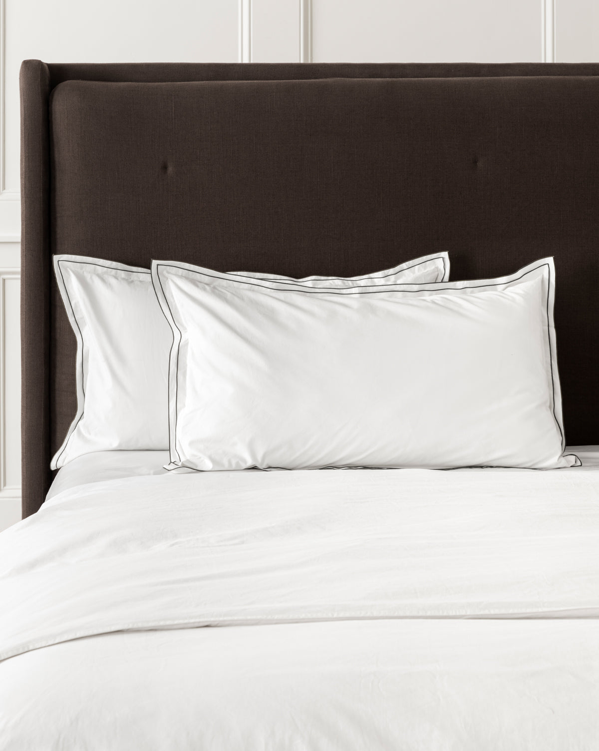 Devlin White Shams (Set of 2)