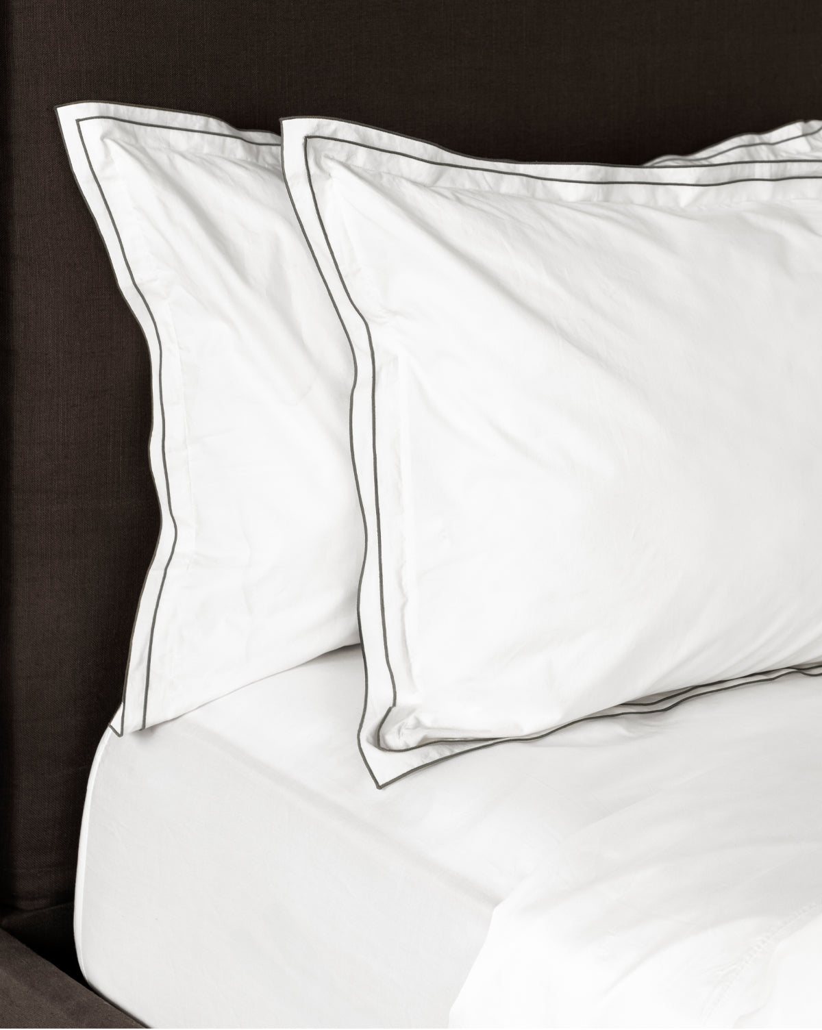 Devlin White Shams (Set of 2)