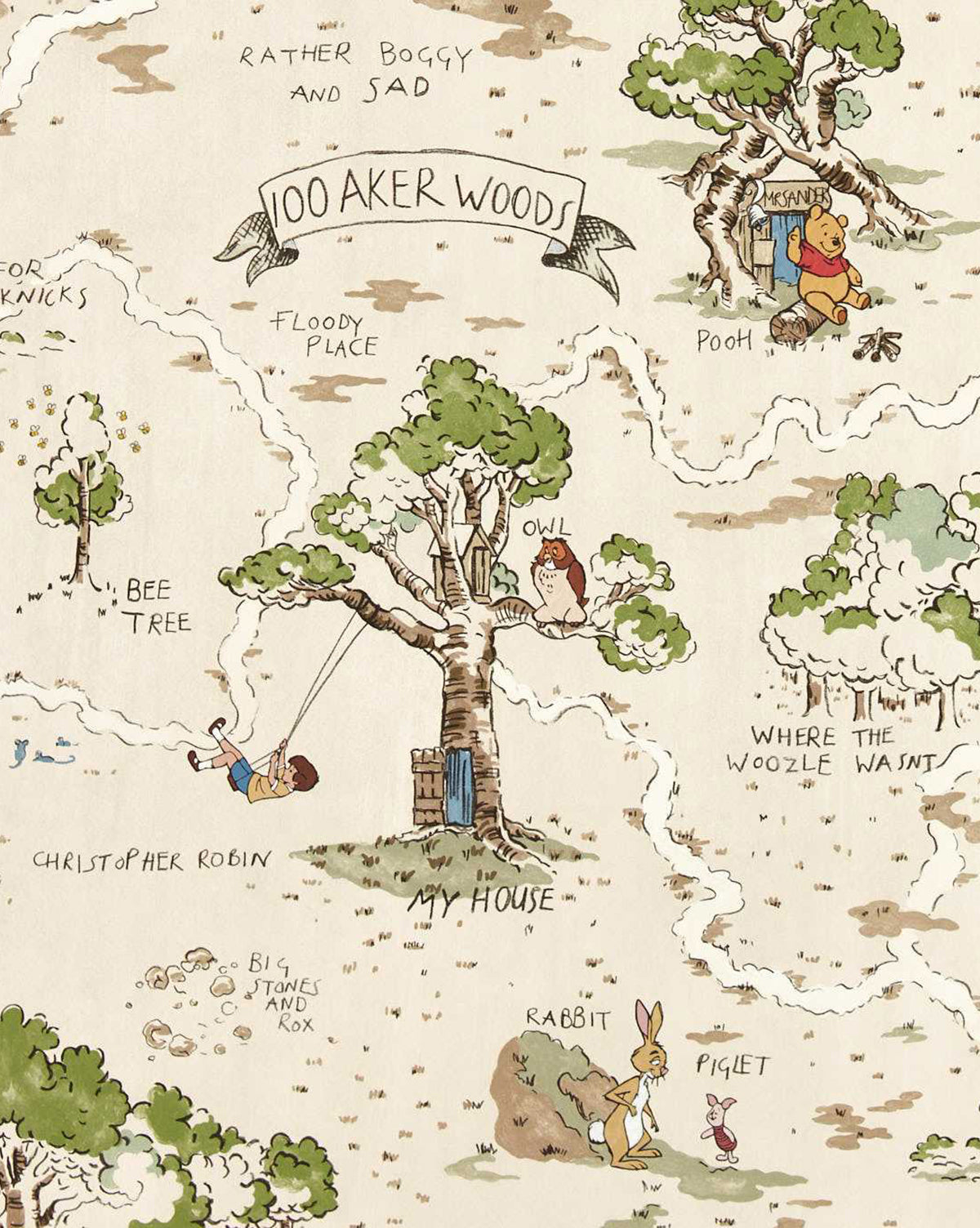 Disney Home x Sanderson Hundred Acre Wood