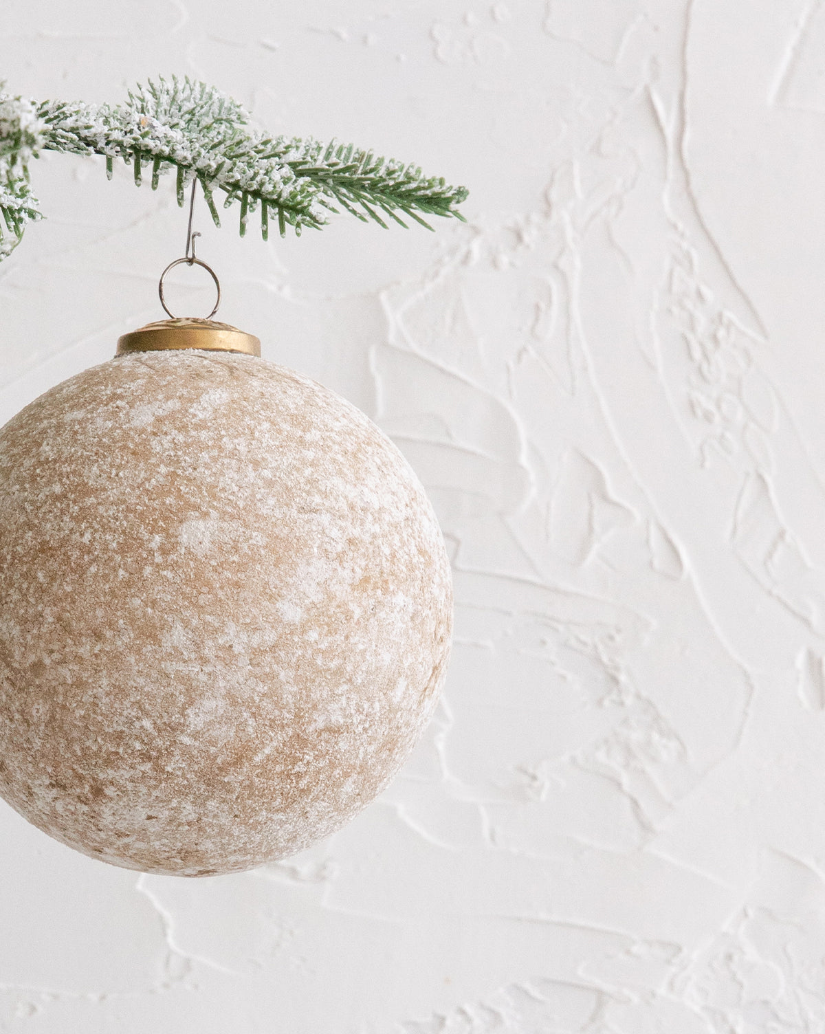 Dusted Gold Ornament