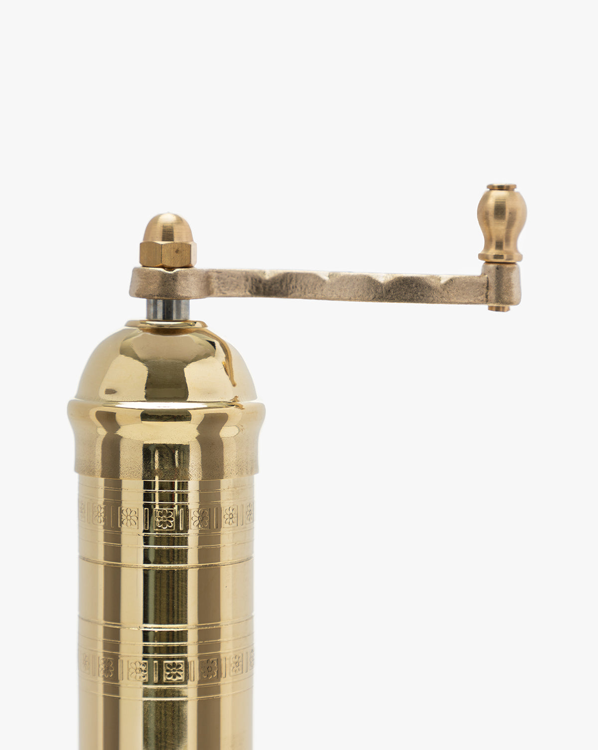 European Brass Pepper Mill
