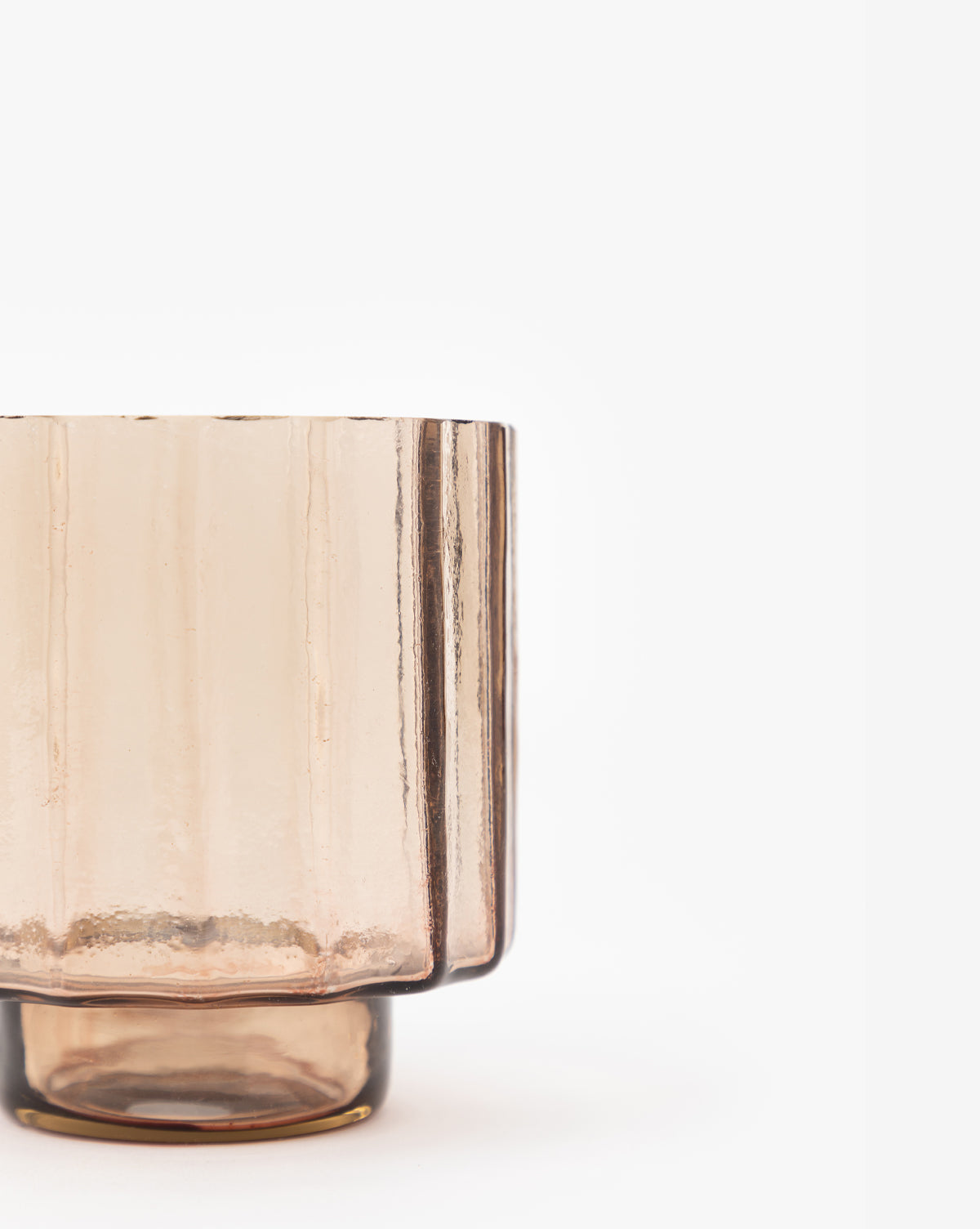 Fluted Glass Votive
