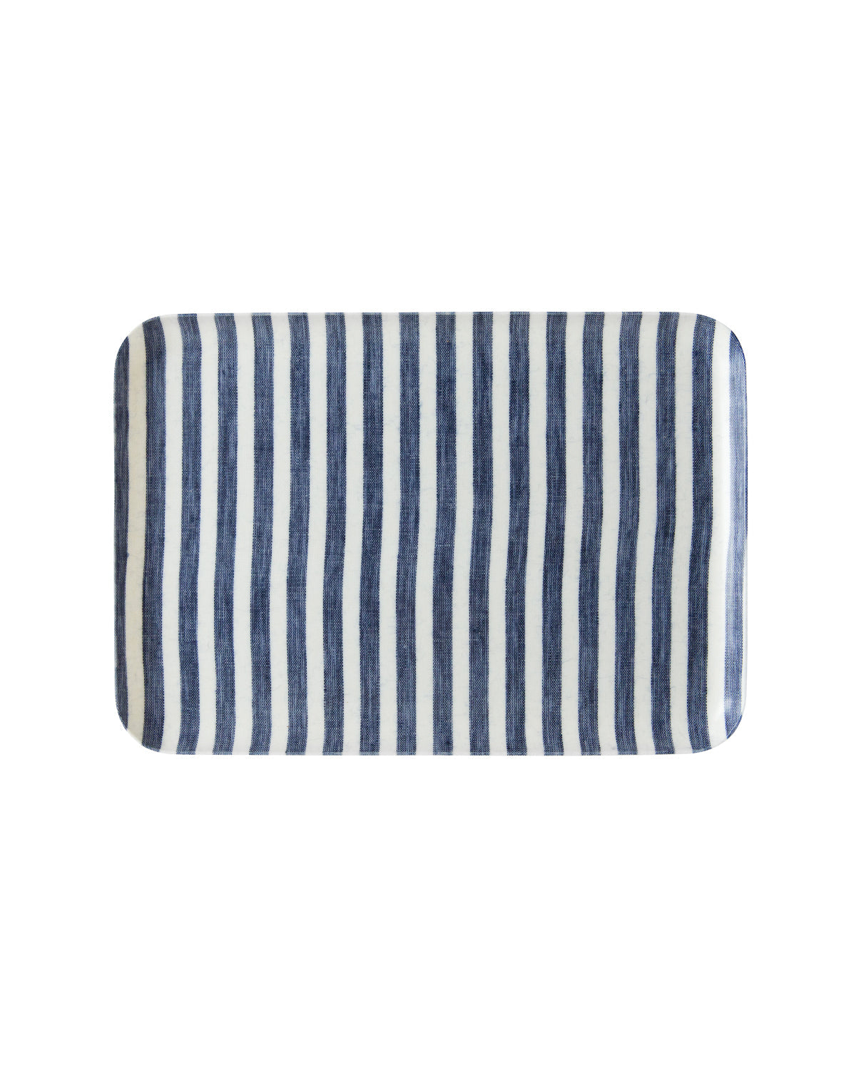 French Stripe Linen Tray