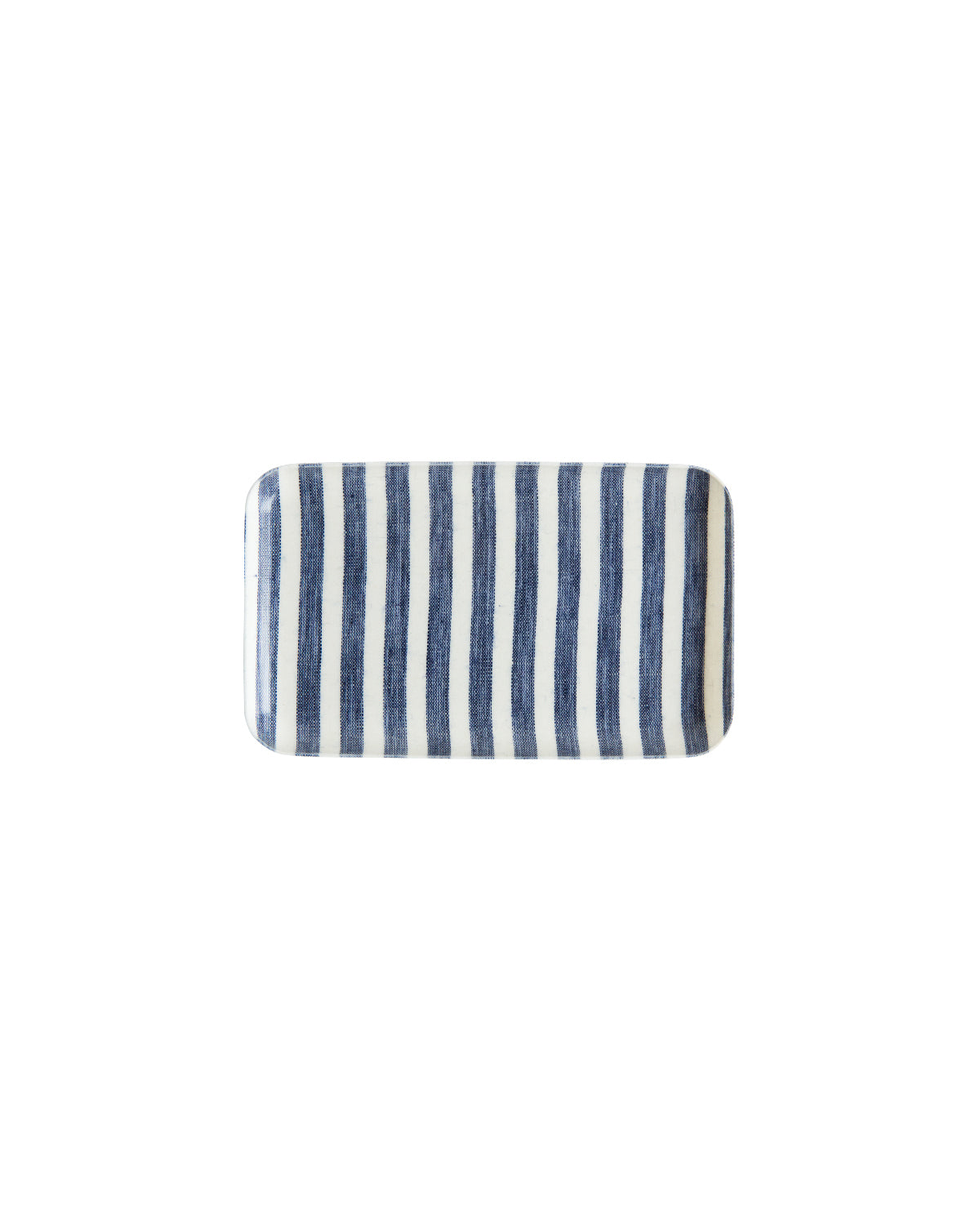 French Stripe Linen Tray